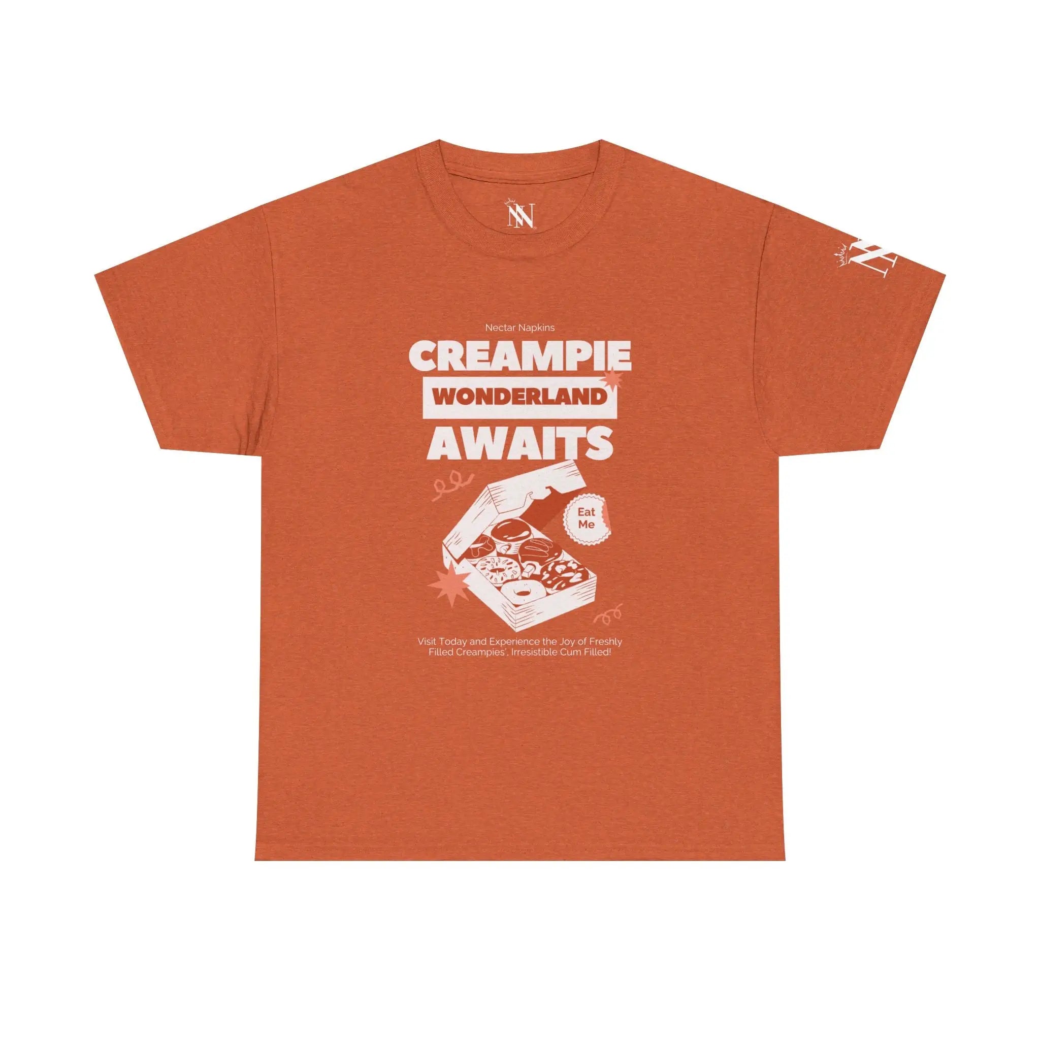 Creampie Wonderland | Mix & Match 100% Cotton Unisex Fun-Flirty Lovers’ Tees