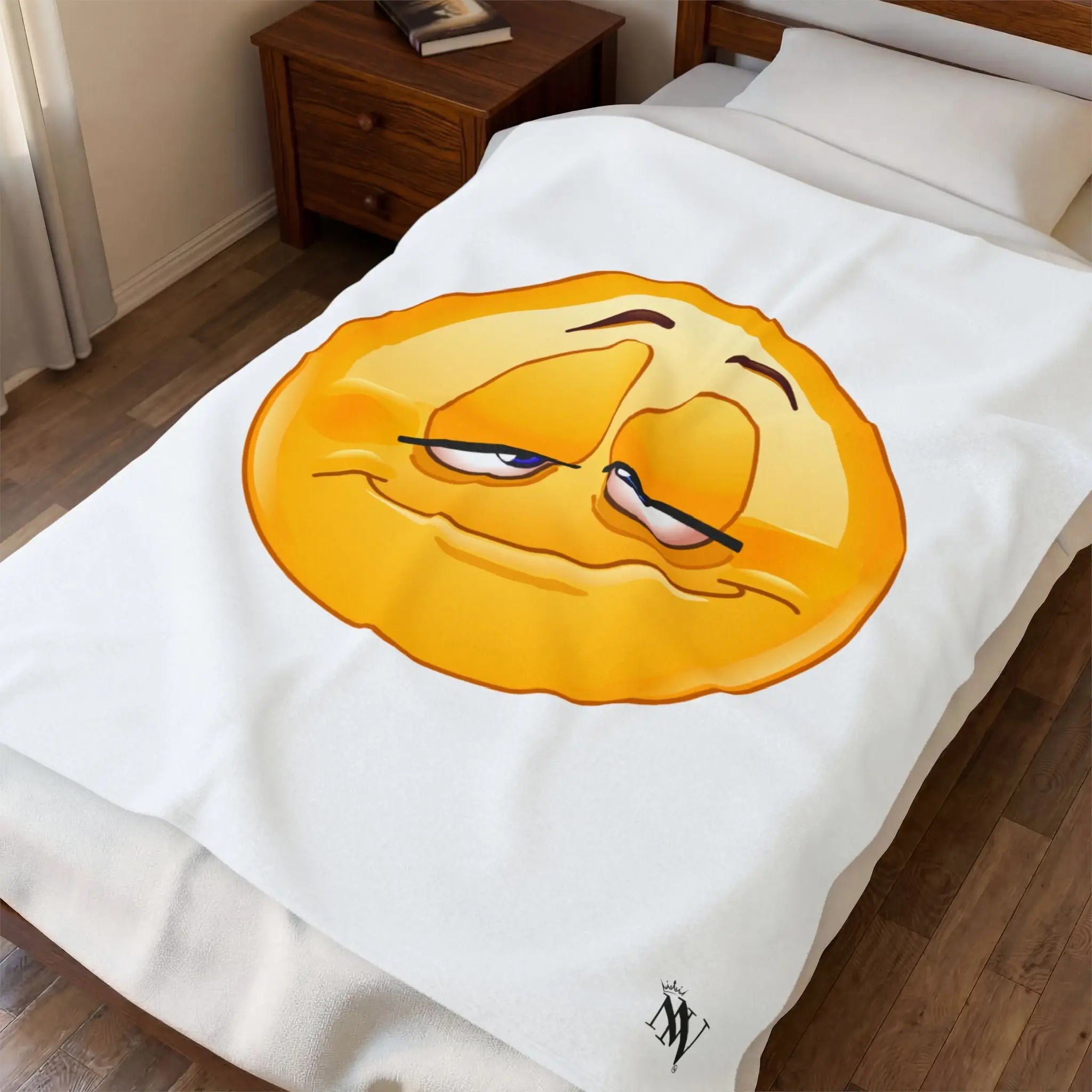 Happily Stoned Emoji Blanket