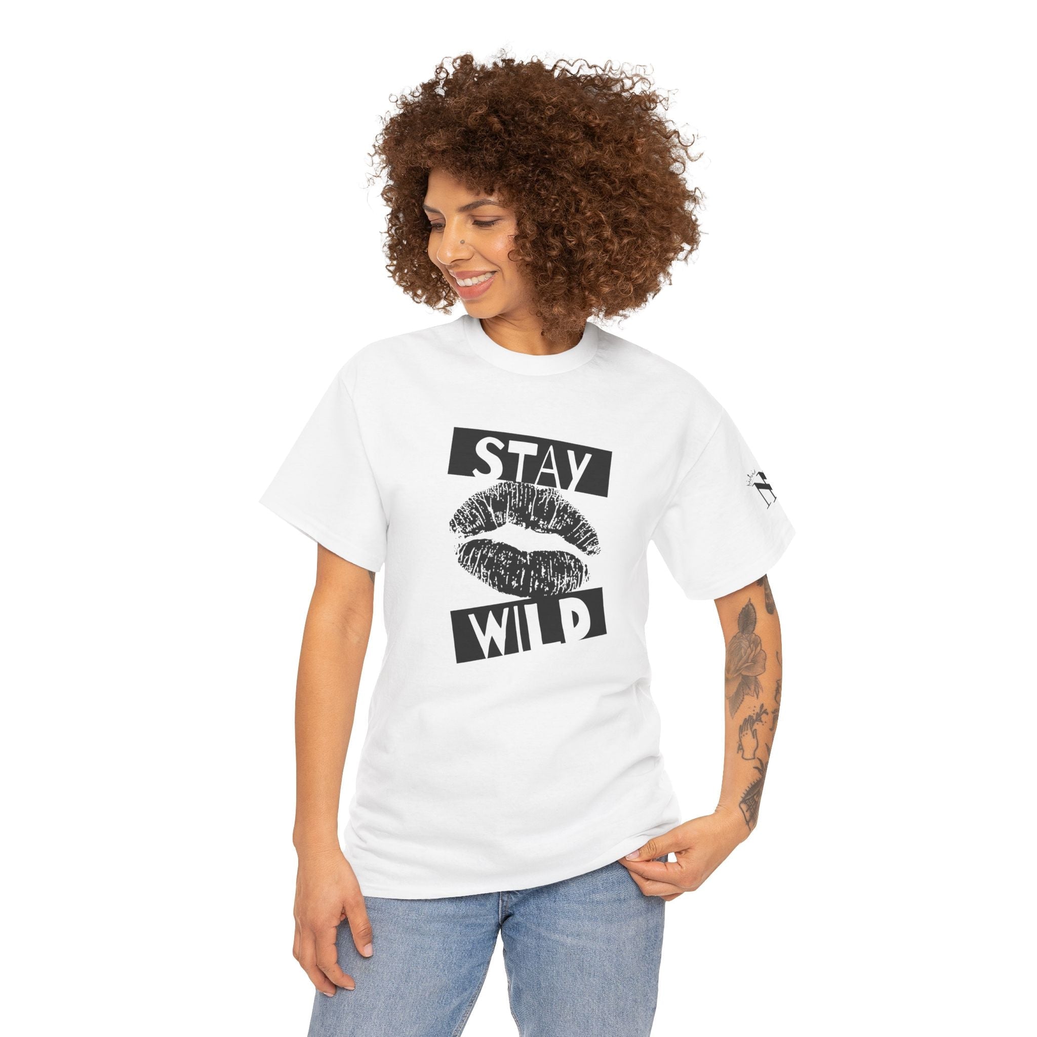 Stay Wild Lover | Mix & Match Cotton Unisex Fun-Flirty Lovers’ T-Shirts