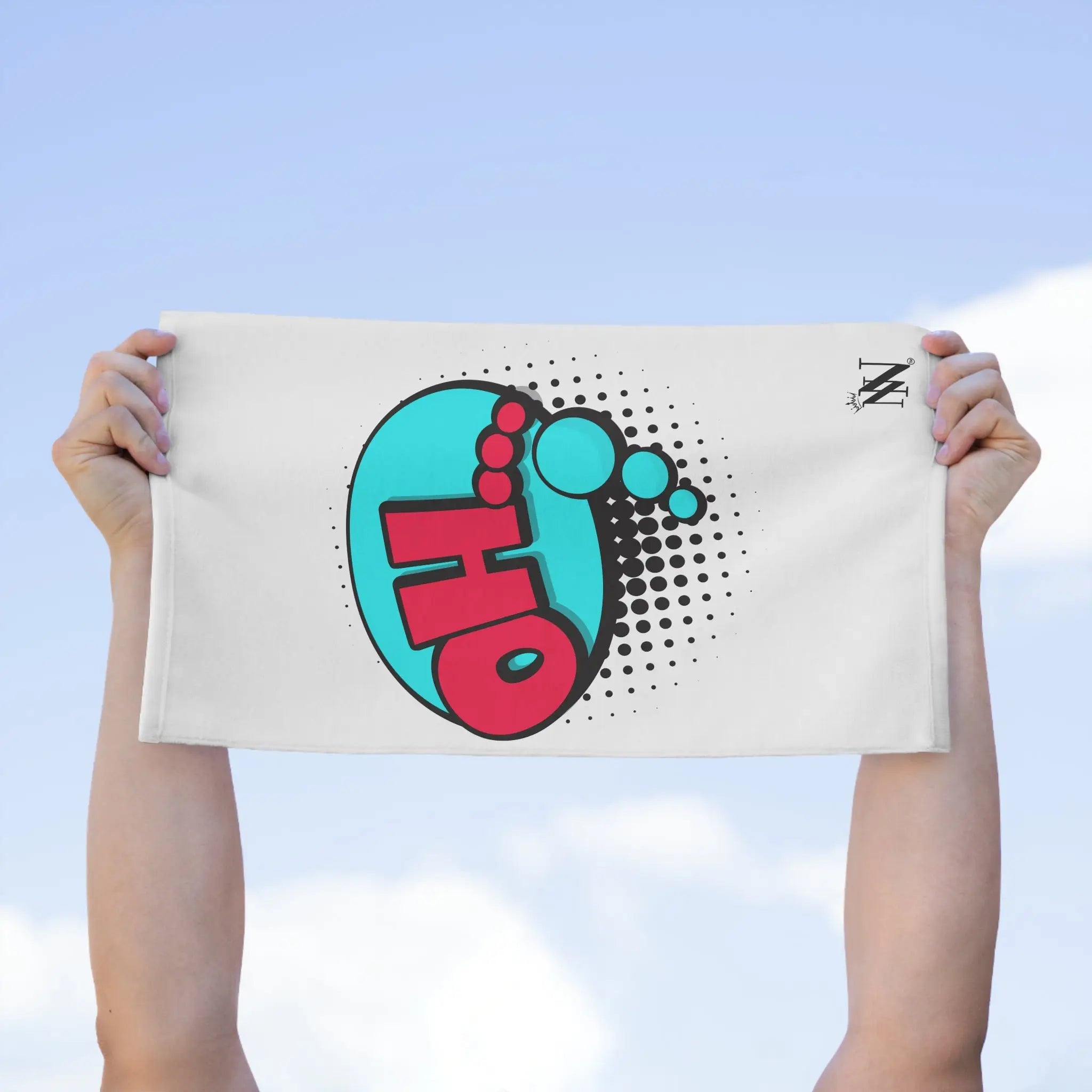 Thinking Oh... Cartoon Fun | Mix & Match Soft Fun-Flirty Lovers’ Towels