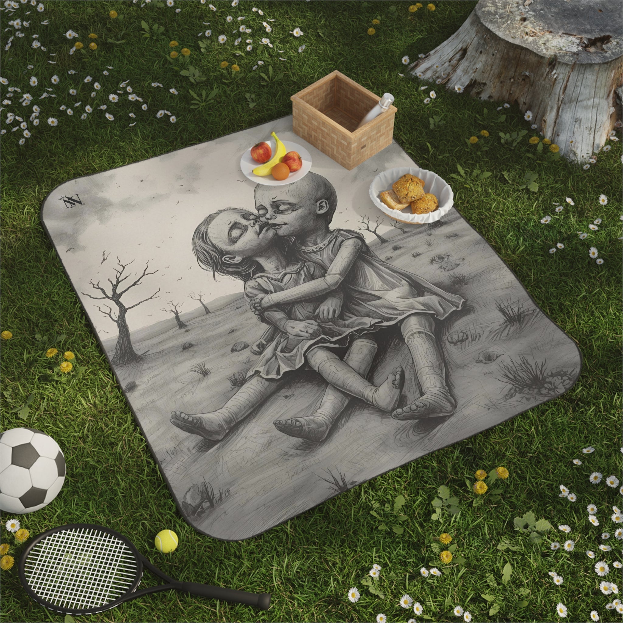 Desolate Love | Mix Match Fun-Flirty Lovers’ Water-Resistant Blankets