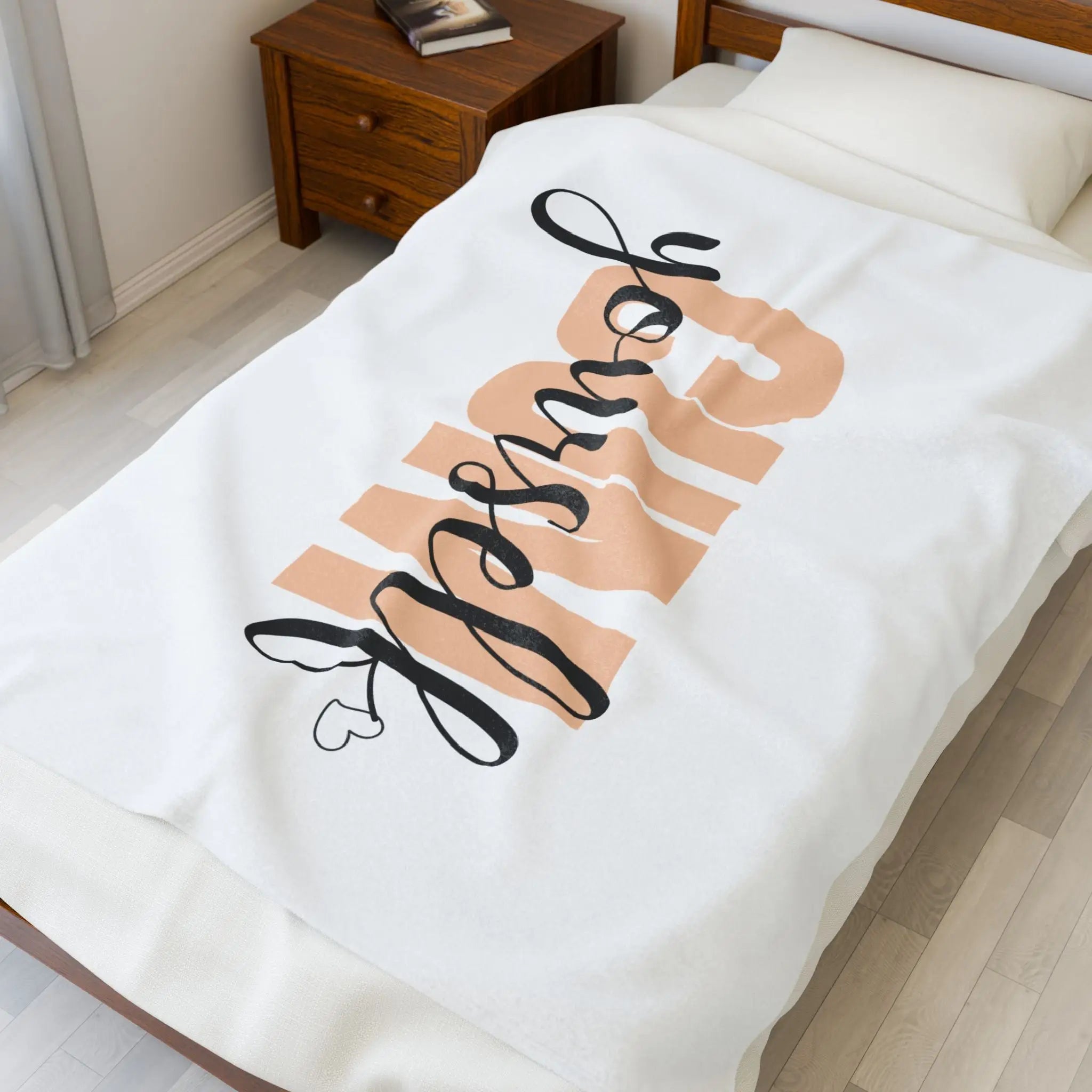 Cum Yourself Heart | Mix & Match Soft Fun-Flirty Lovers’ Blankets