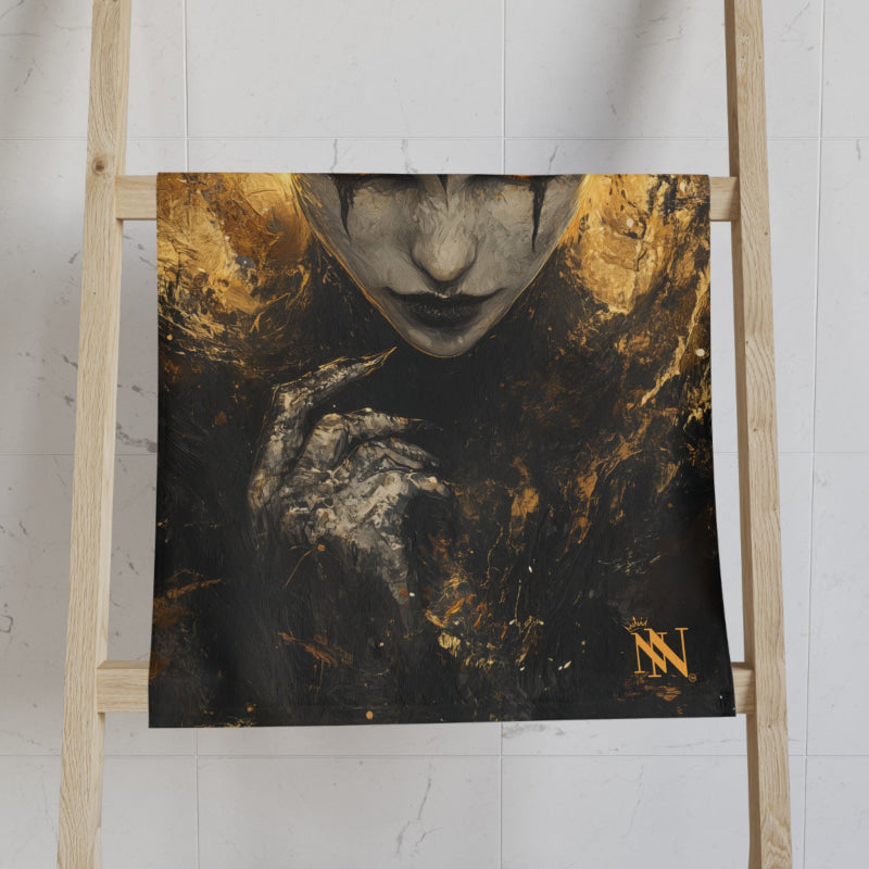 She Is the Abyss | Mix & Match Classic Fun-Flirty Lovers’ Towels