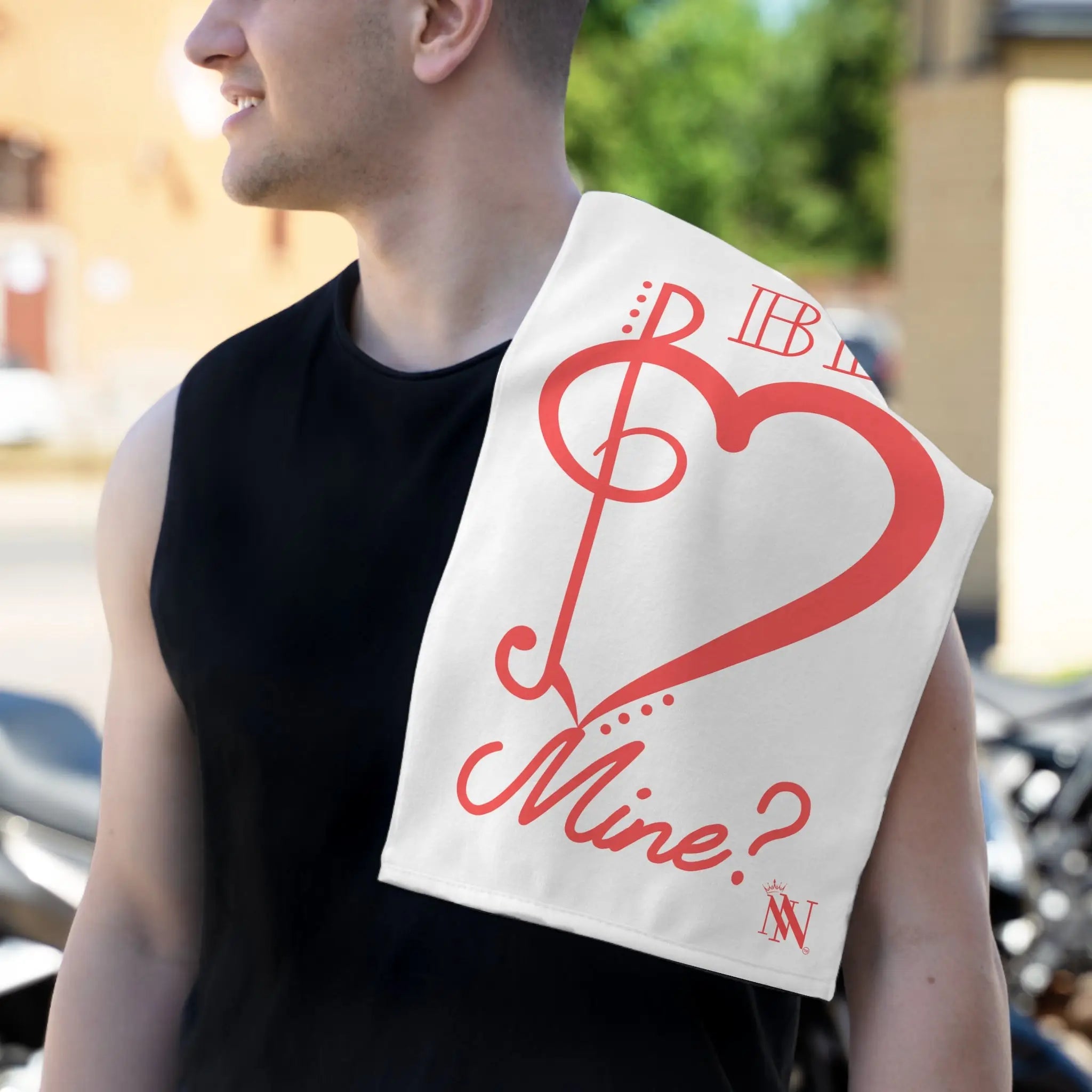 Be Mine Musical Note | Mix & Match Soft Fun-Flirty Lovers’ Towels