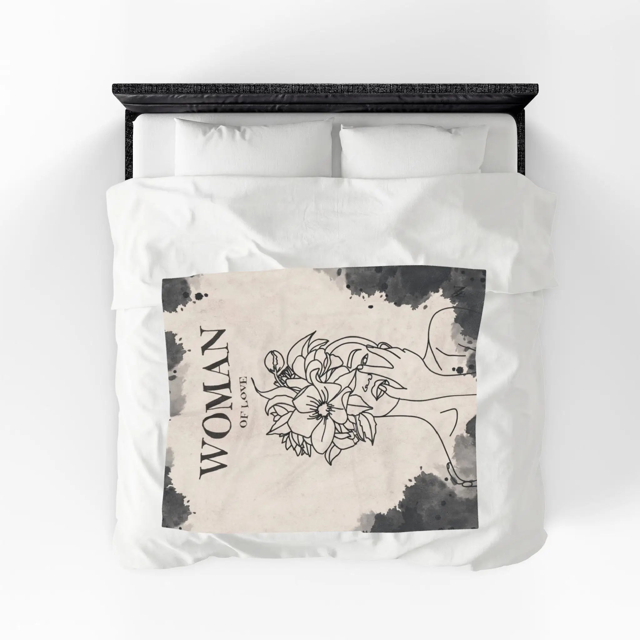 Woman of Love Vintage Blanket