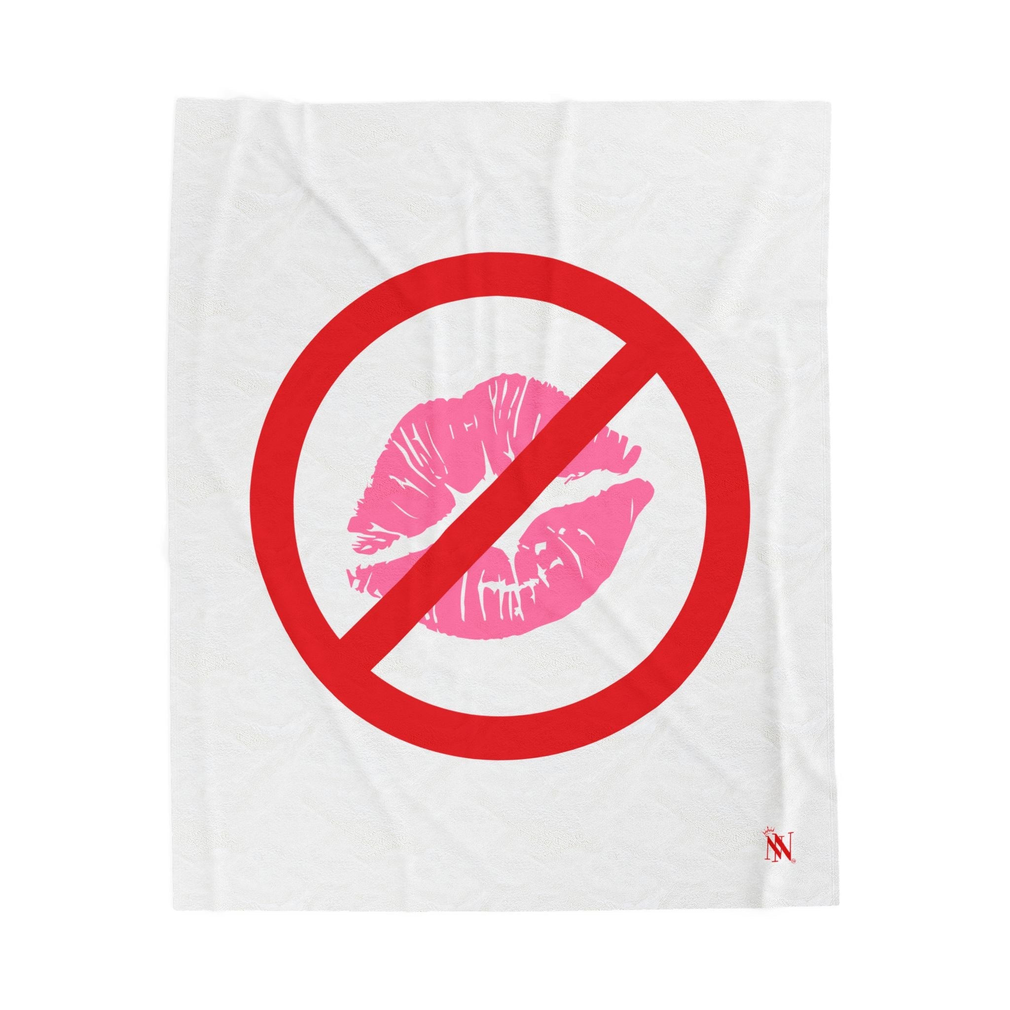 No Kissing Allowed | Mix & Match Fun-Flirty Lovers’ Blankets