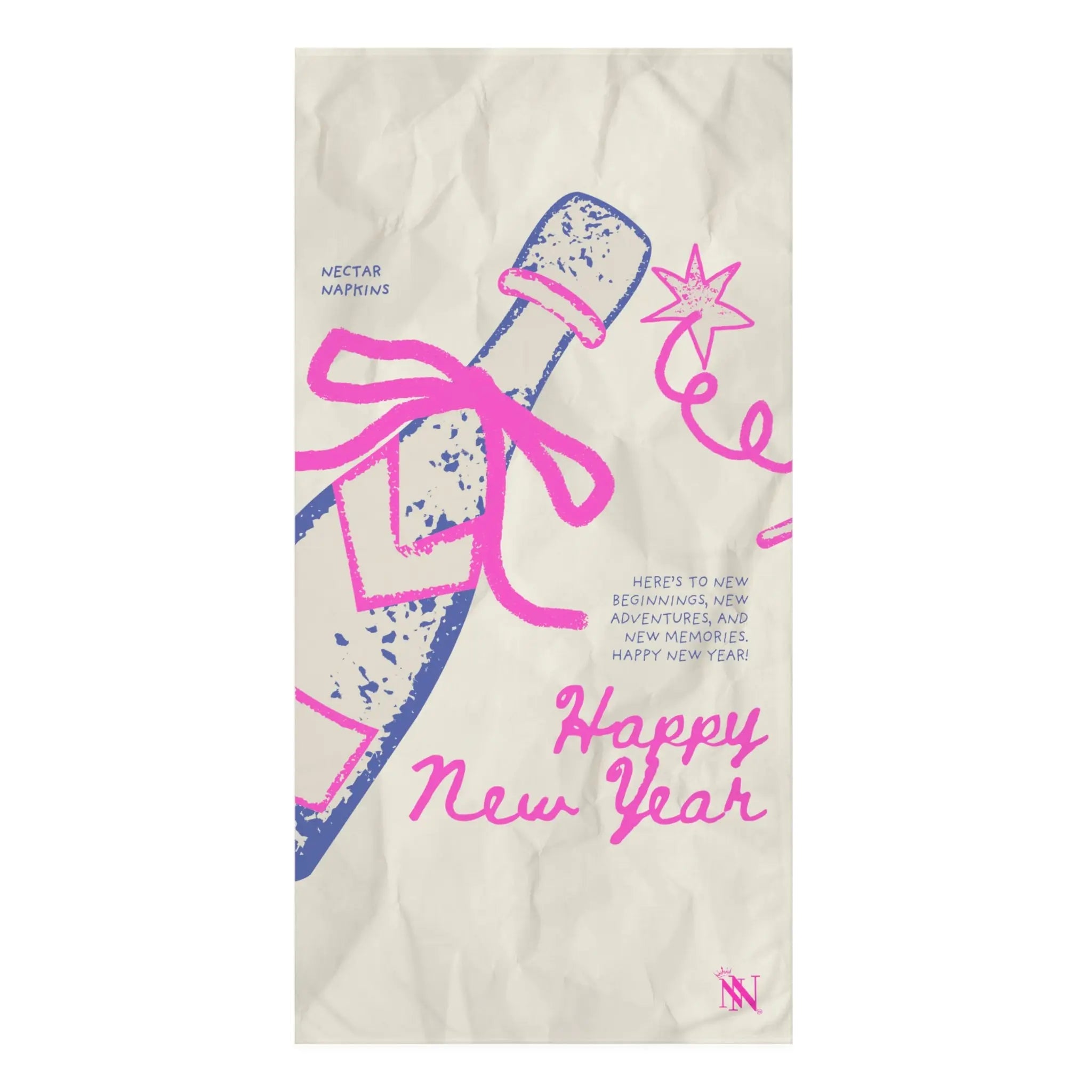 Happy New Year Beginnings | Mix & Match XL Fun-Flirty Lovers’ Towels