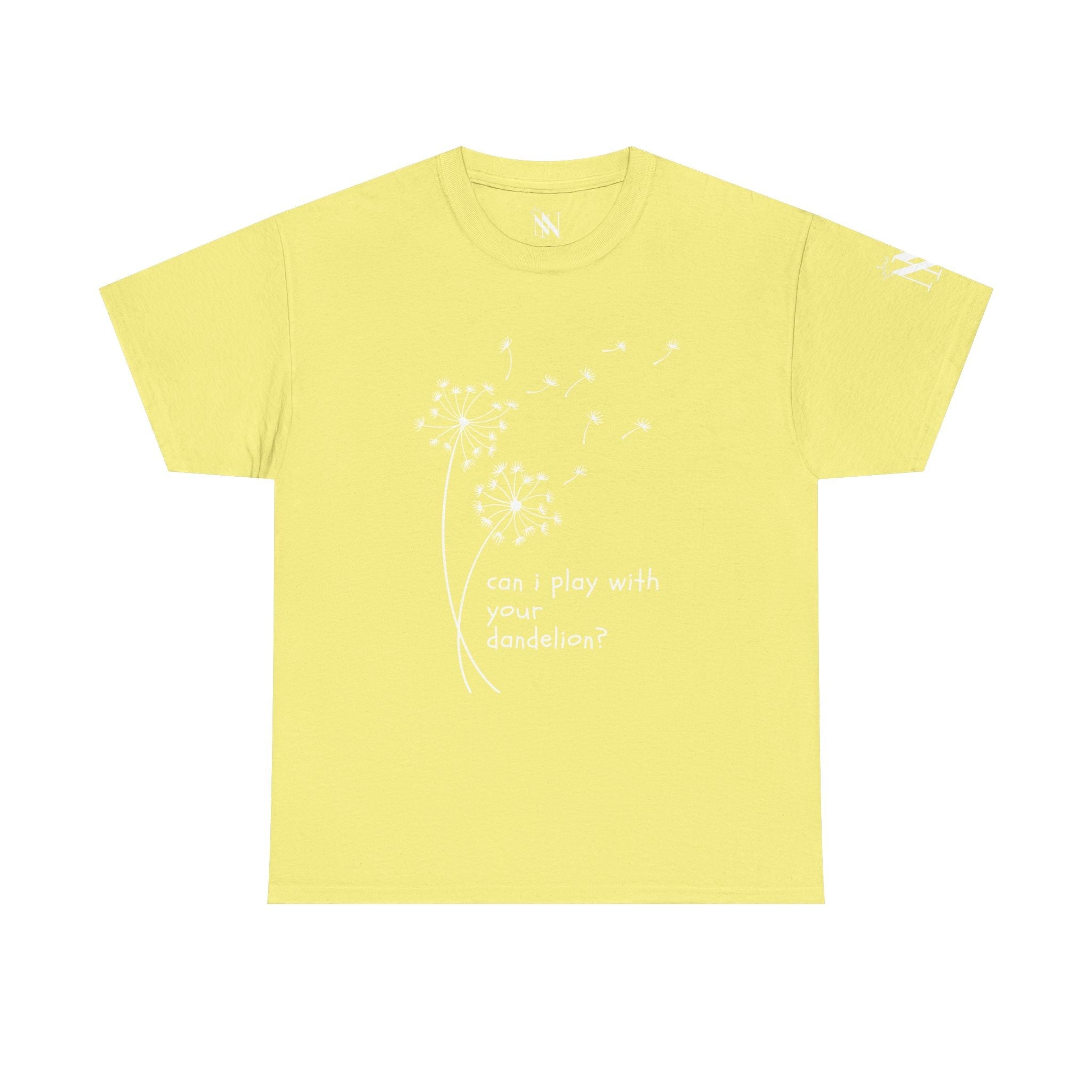 Can I Play With Your Dandelion? | Mix & Match 100% Cotton Unisex Fun-Flirty Lovers’ Tees