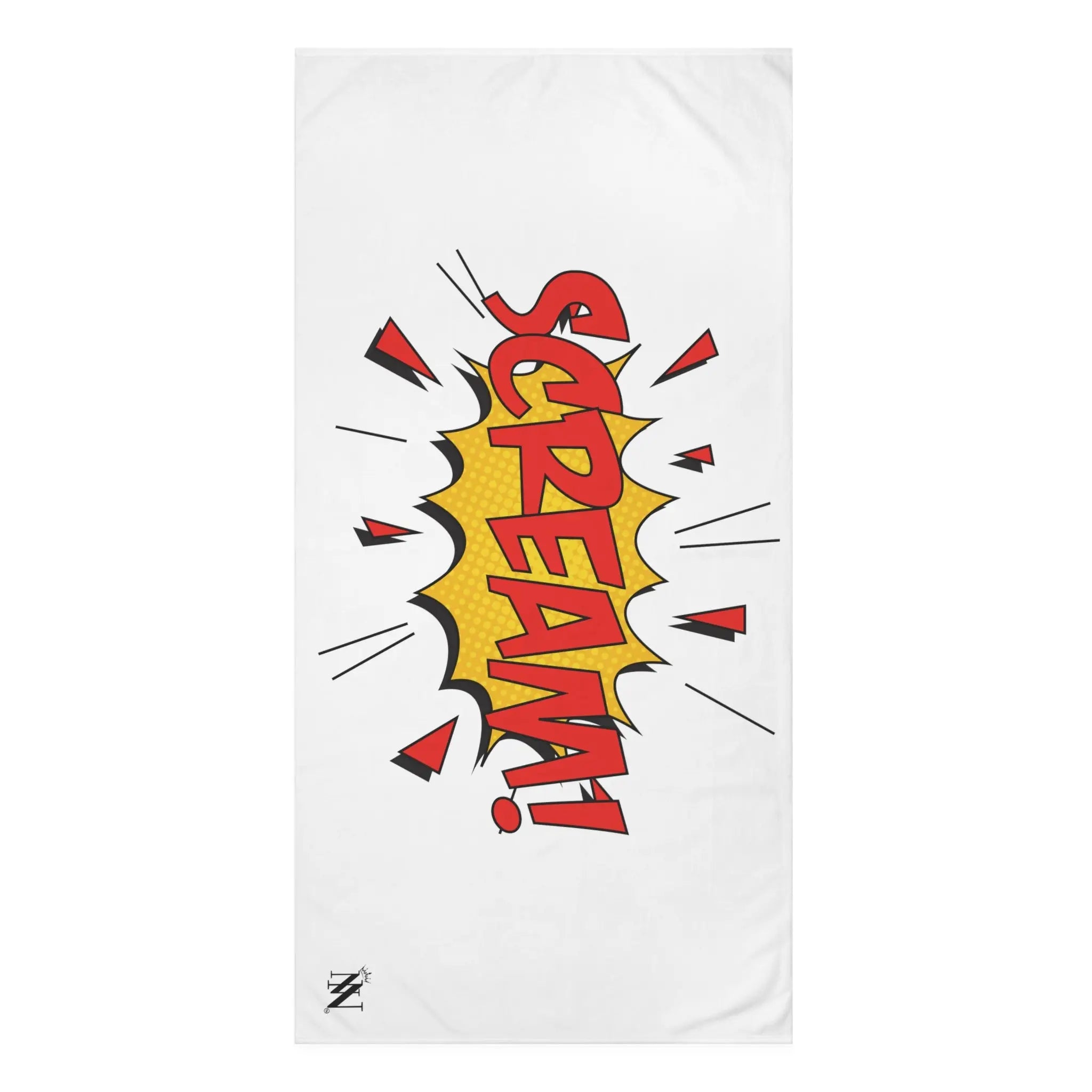 Scream! Cartoon Fun | Mix & Match XL Fun-Flirty Lovers’ Towels