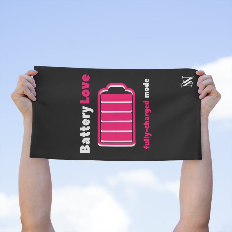 Battery Love | Mix & Match Soft Fun-Flirty Lovers’ Towels