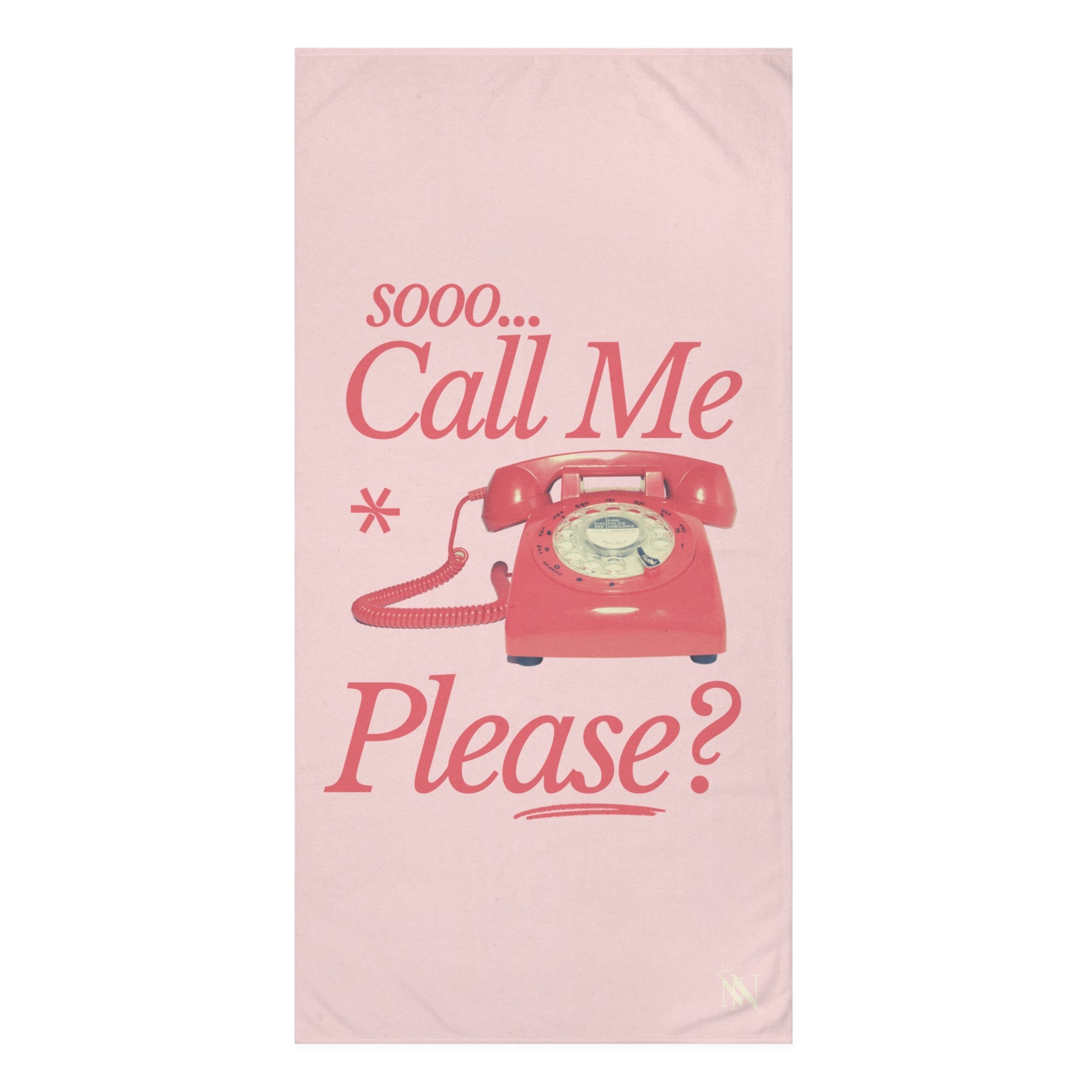 sooo... Call Me Please? | Mix & Match XL Fun-Flirty Lovers’ Towels
