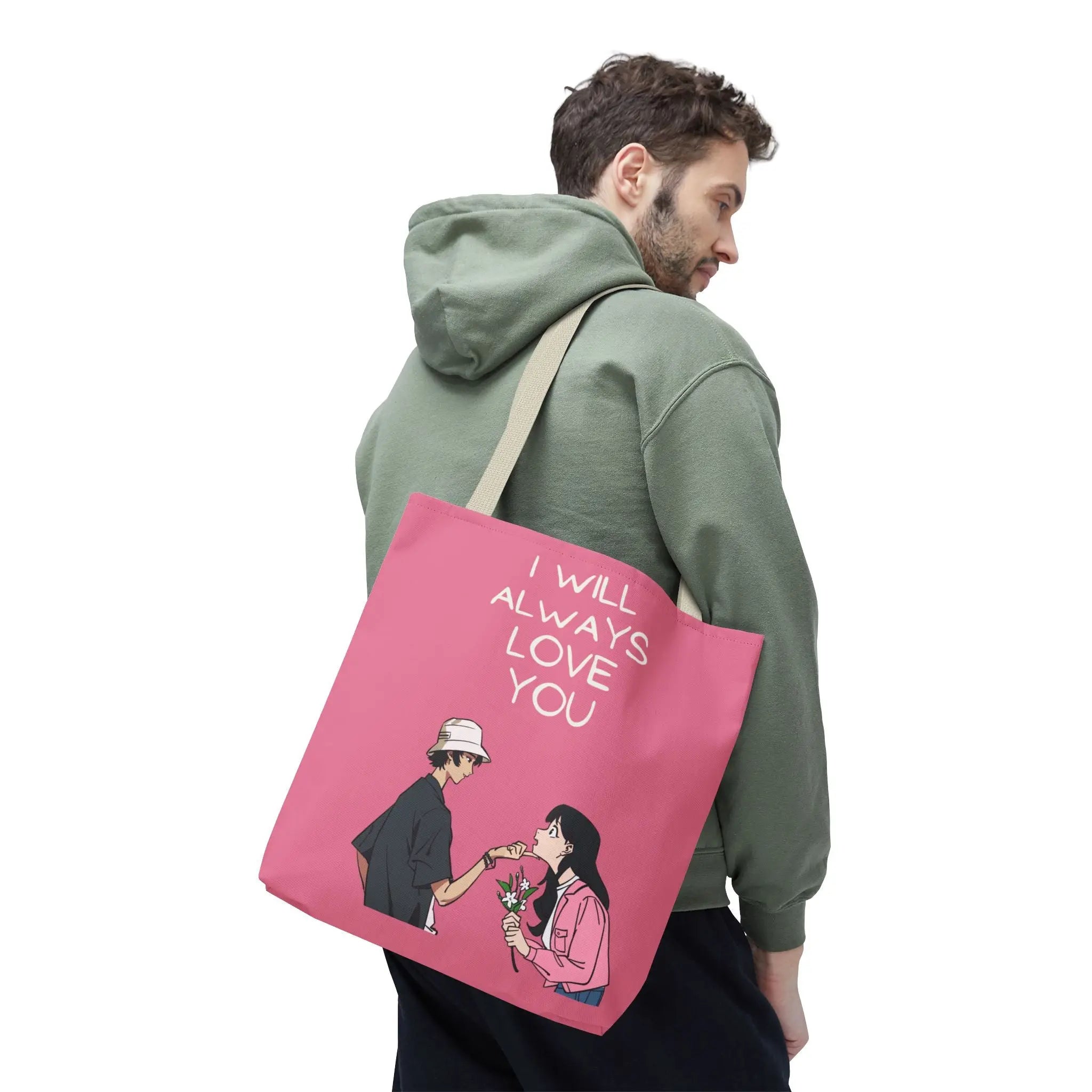 I Will Always Love You Anime | Nectar Napkins Fun-Flirty Loversā Totes
