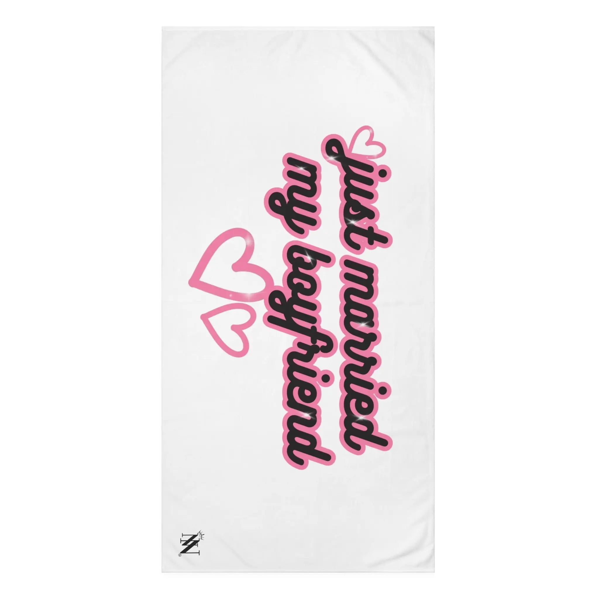 Just Married My Boyfriend | Mix & Match XL Fun-Flirty Lovers’ Towels