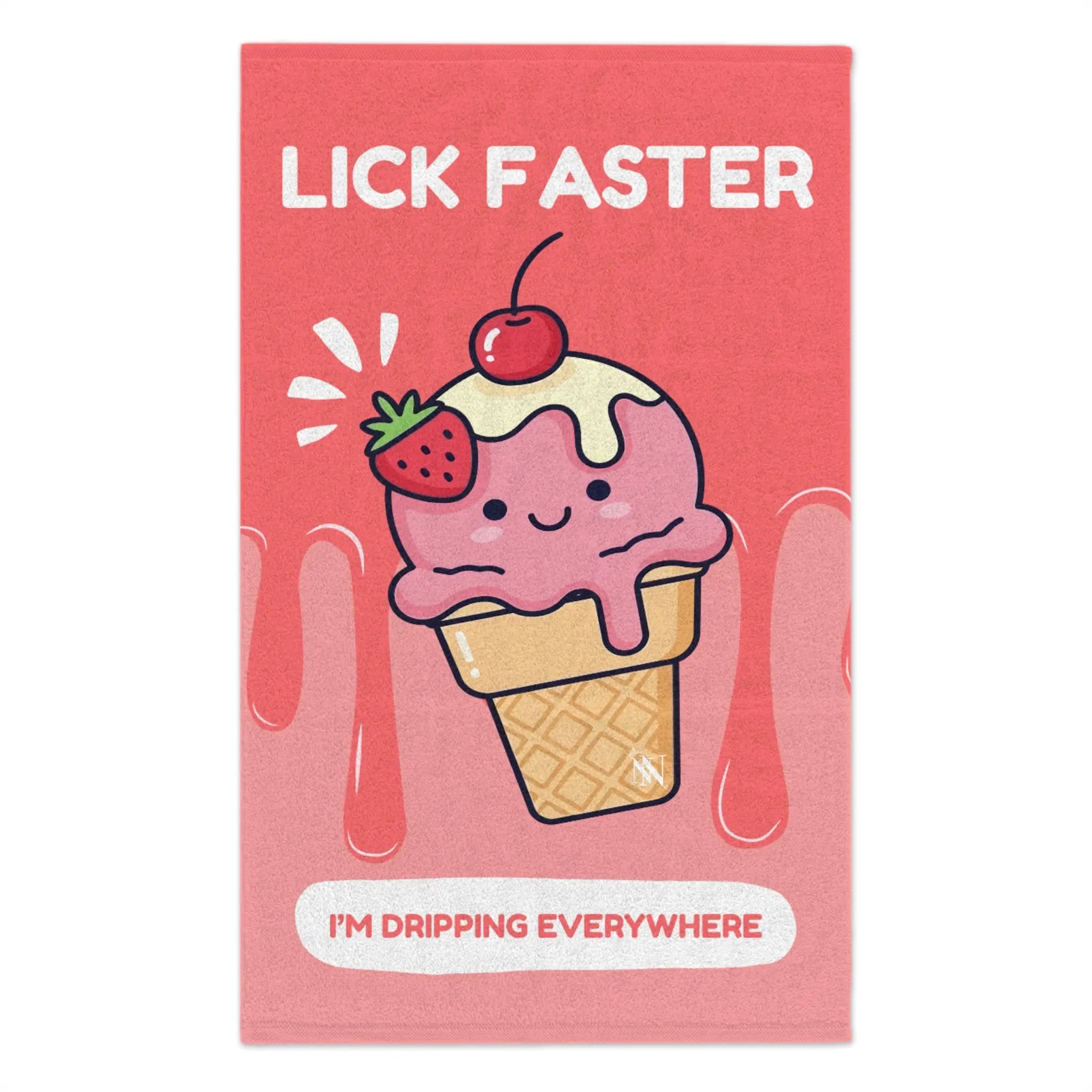 Lick Faster Sex Towel
