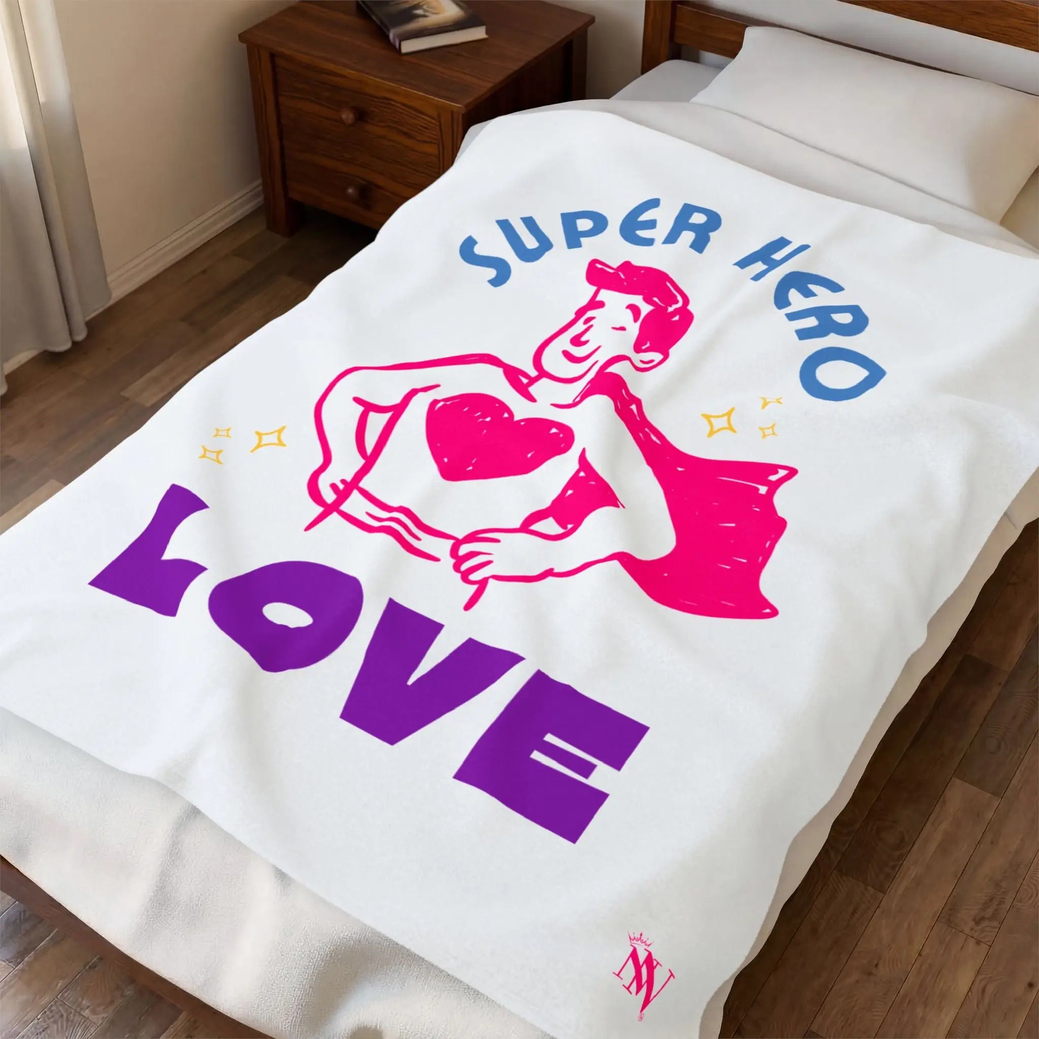 Super Hero Love Blanket