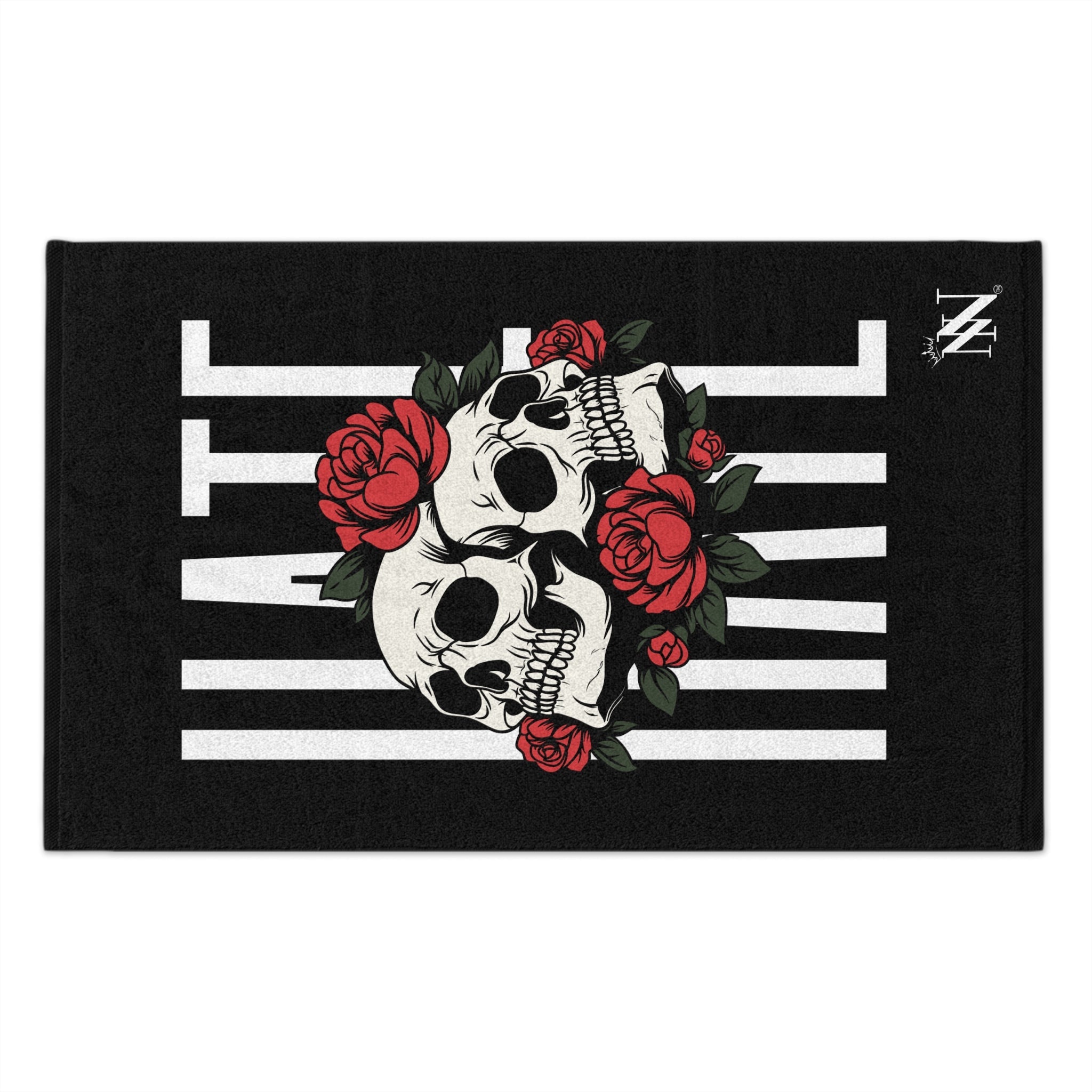 Roses Skulls & Hate | Mix & Match Soft Fun-Flirty Lovers’ Towels