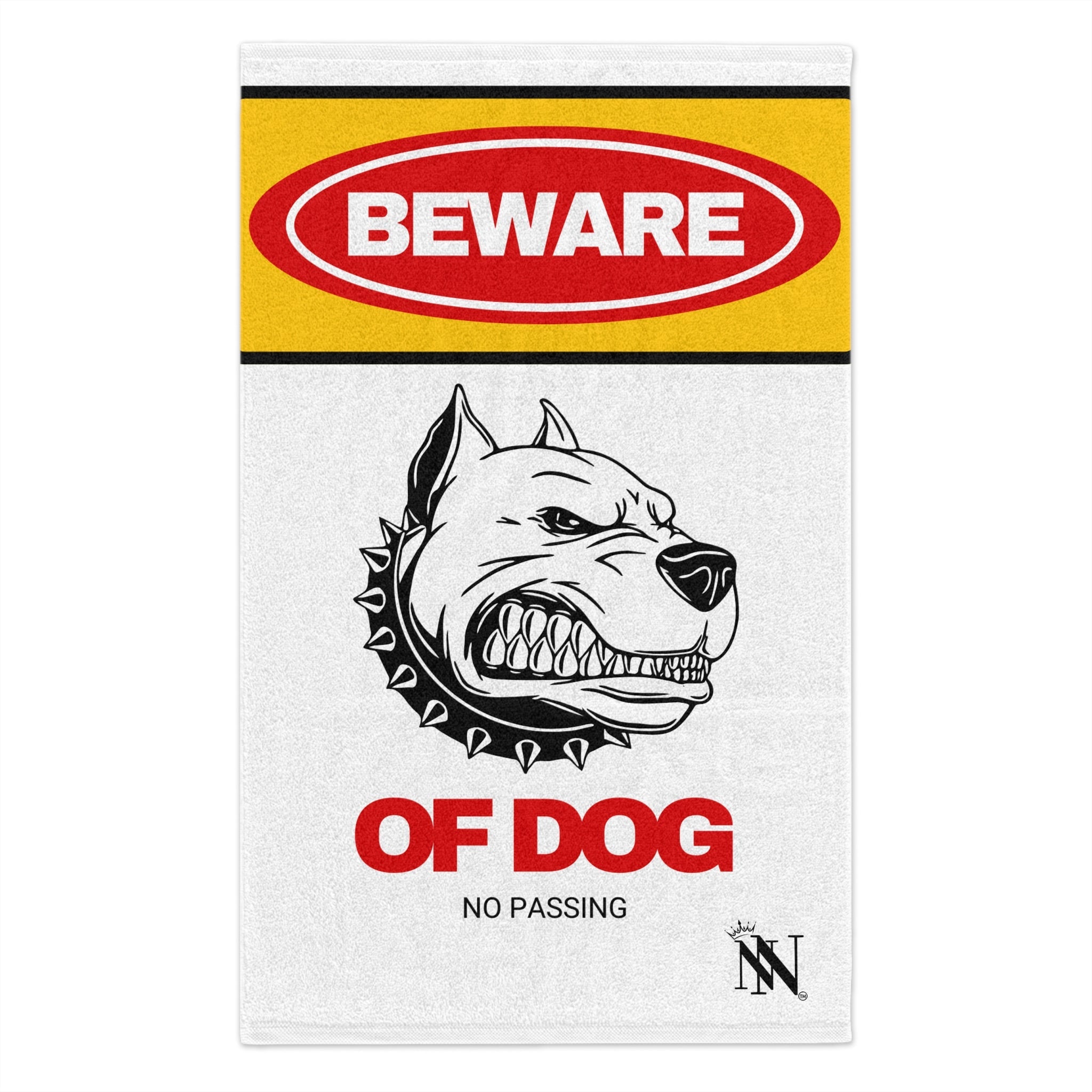 Beware of Dog | Mix & Match Soft Fun-Flirty Lovers’ Towels