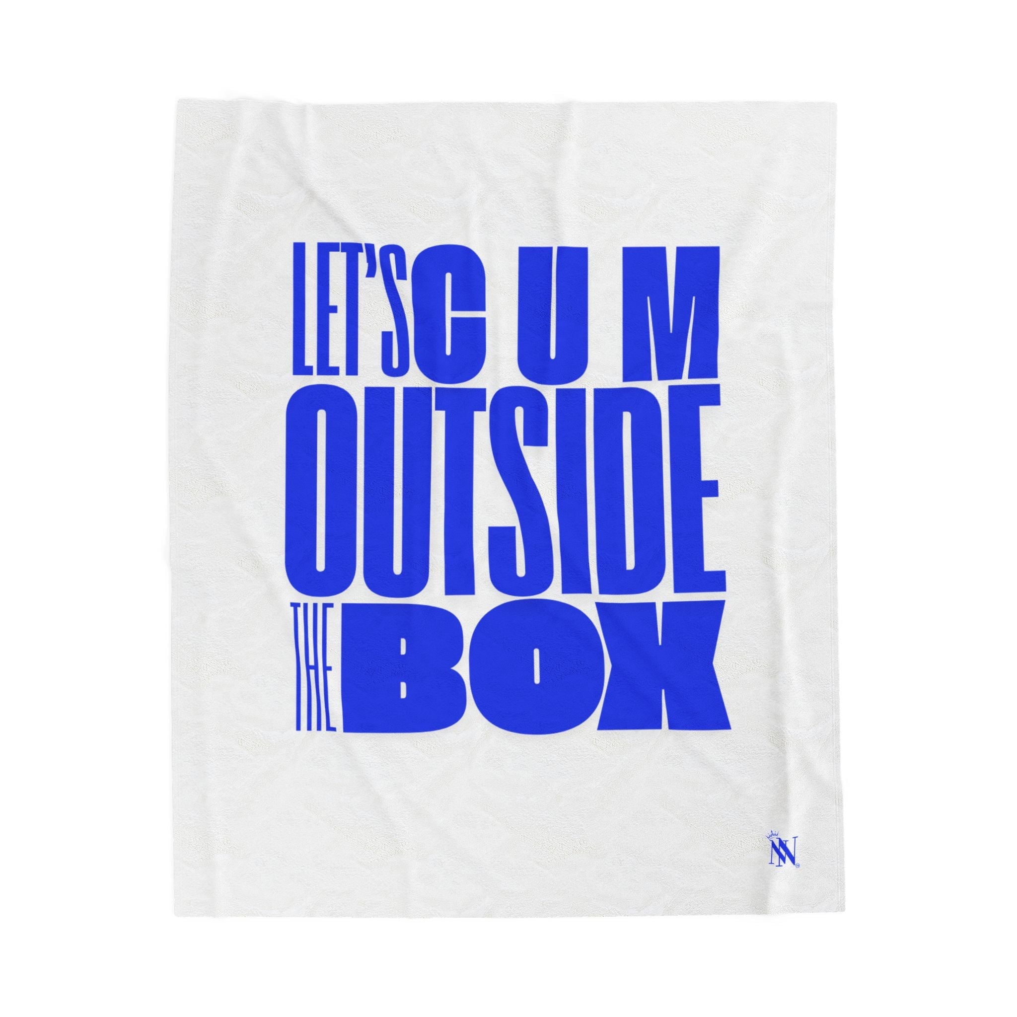 Cum Outside the Box | Mix & Match Fun-Flirty Lovers’ Blankets