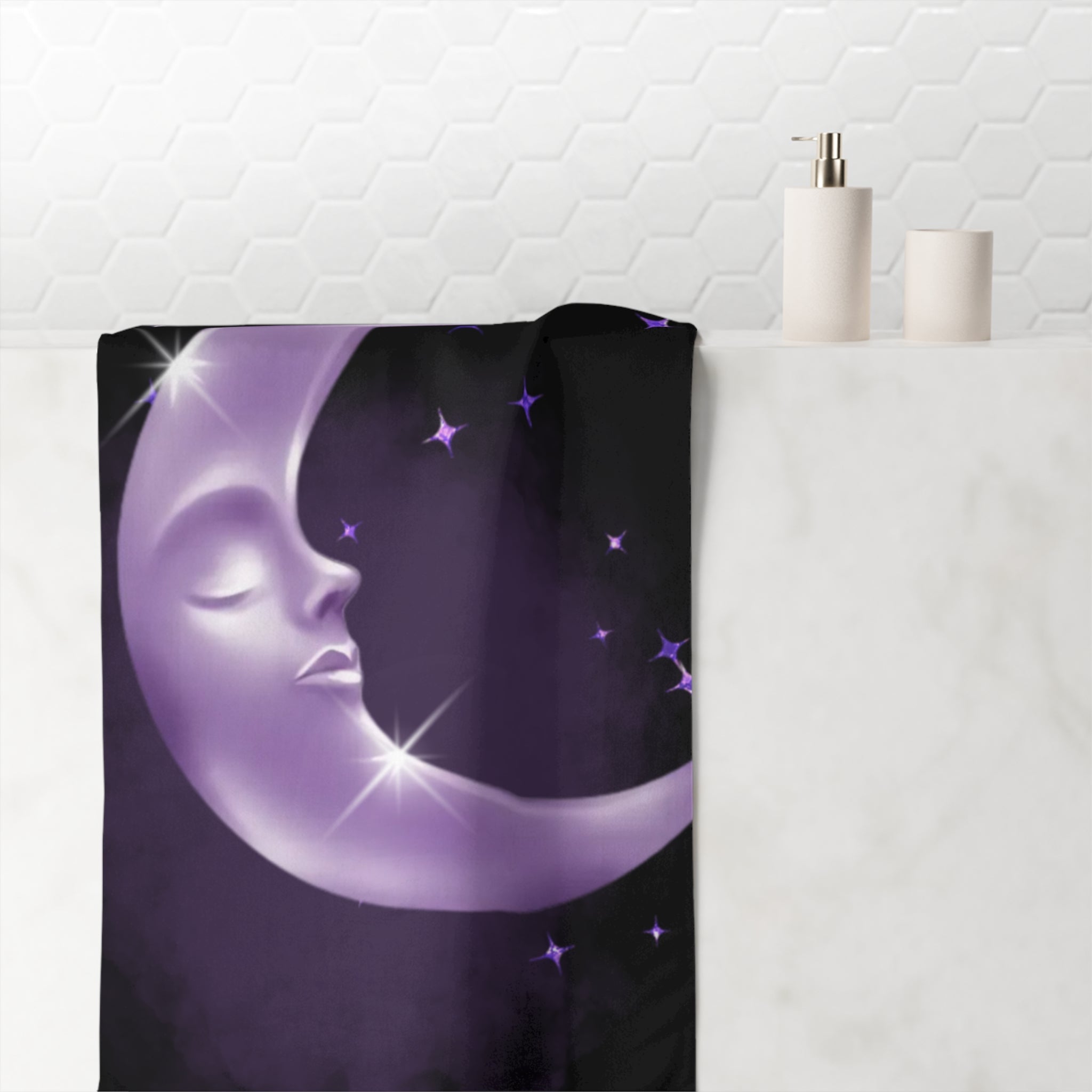 Purple Moon | Mix & Match XL Fun-Flirty Lovers’ Towels