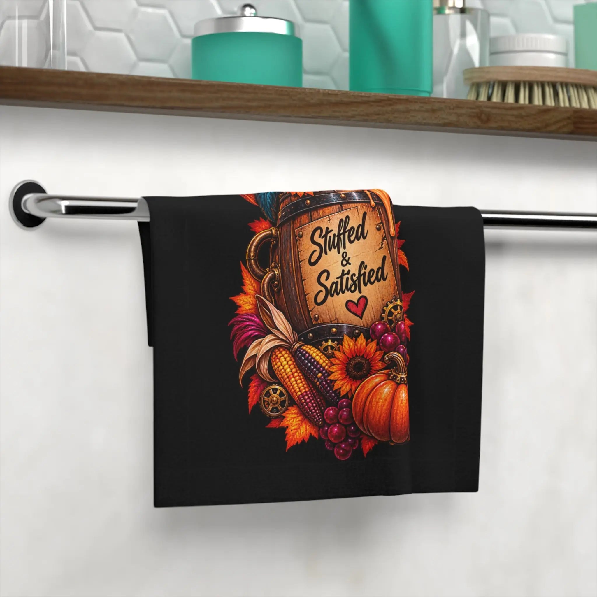 Stuffed & Satisfied Thanksgiving | Nectar Napkins Lils’ Fun-Flirty Lovers’ Towels