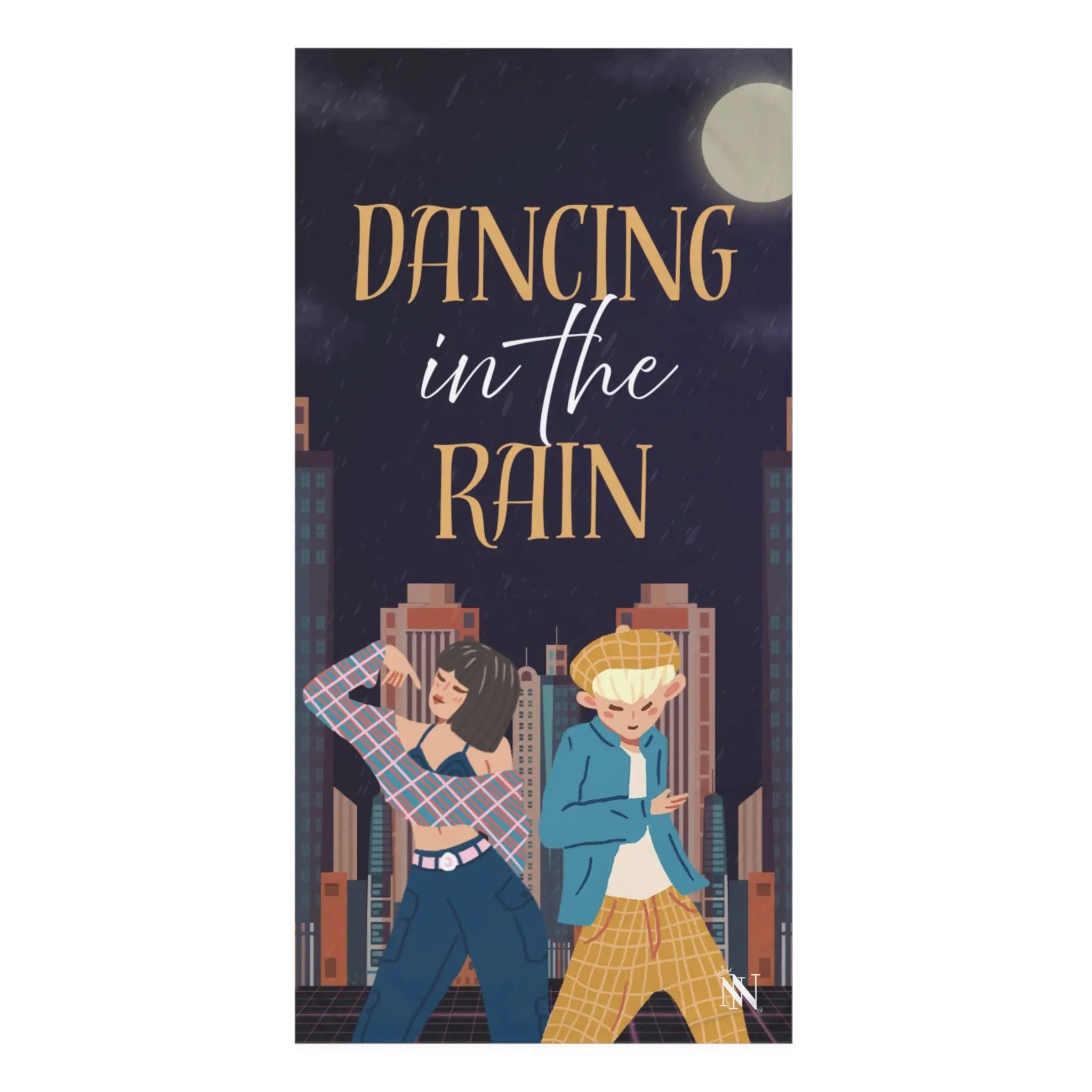 Dancing in the Rain | Mix & Match XL Fun-Flirty Lovers’ Towels