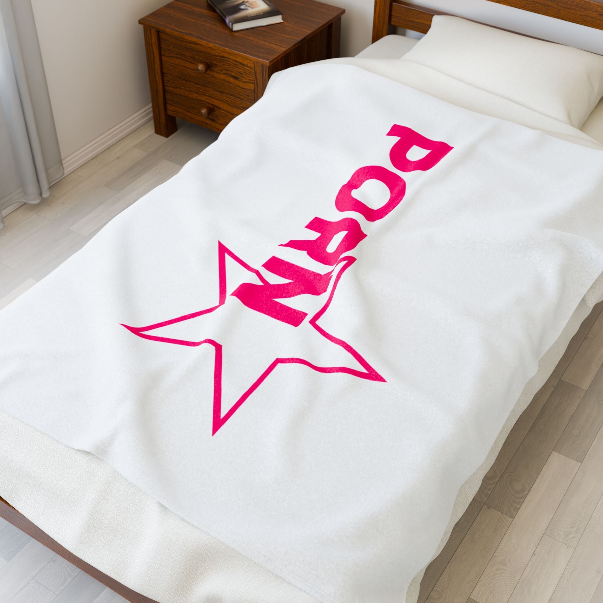 Pink Porn Star | Mix & Match Velveteen Fun-Flirty Lovers’ Blankets