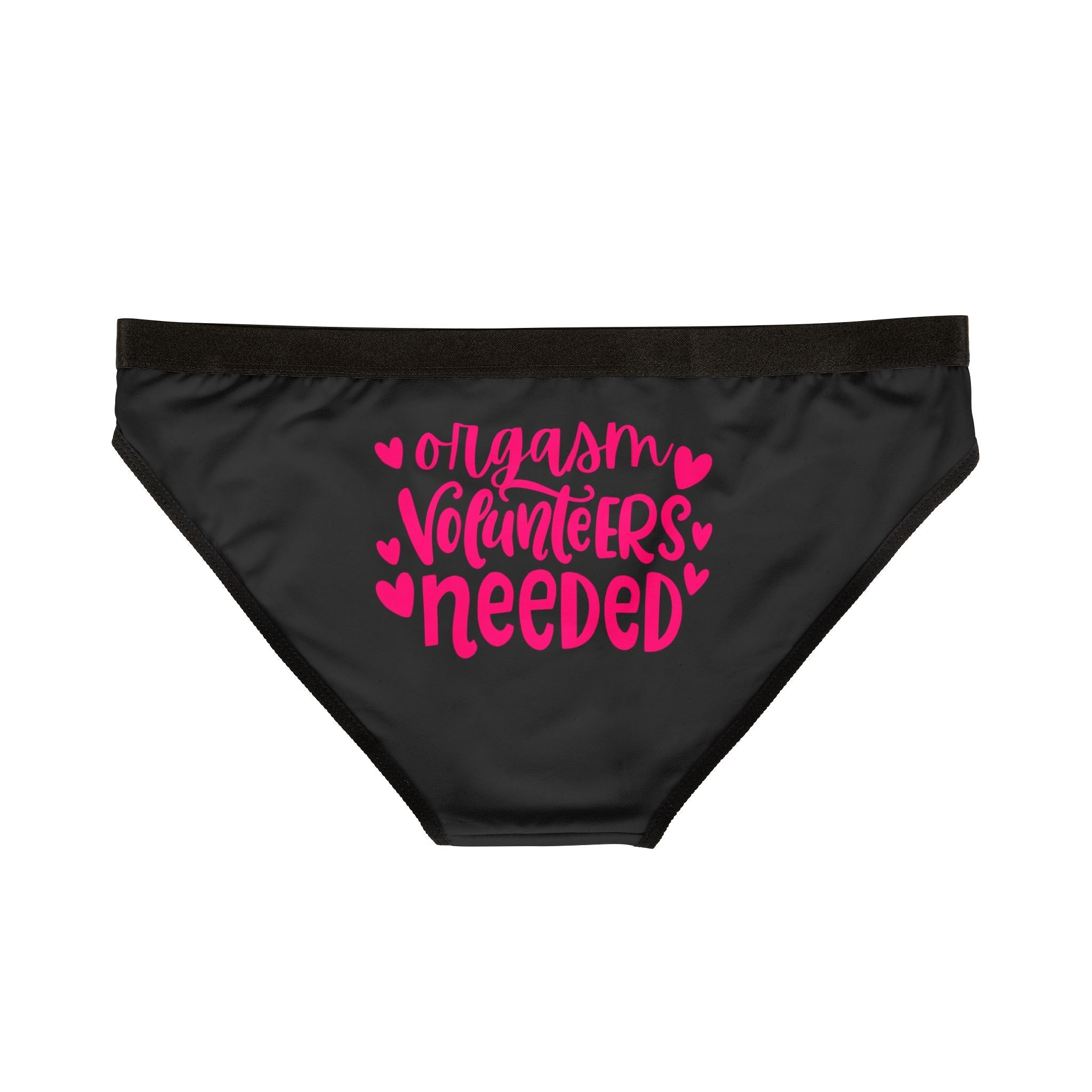 Orgasm Volunteers Needed | Mix & Match Women’s Fun-Flirty Lovers’ Panties