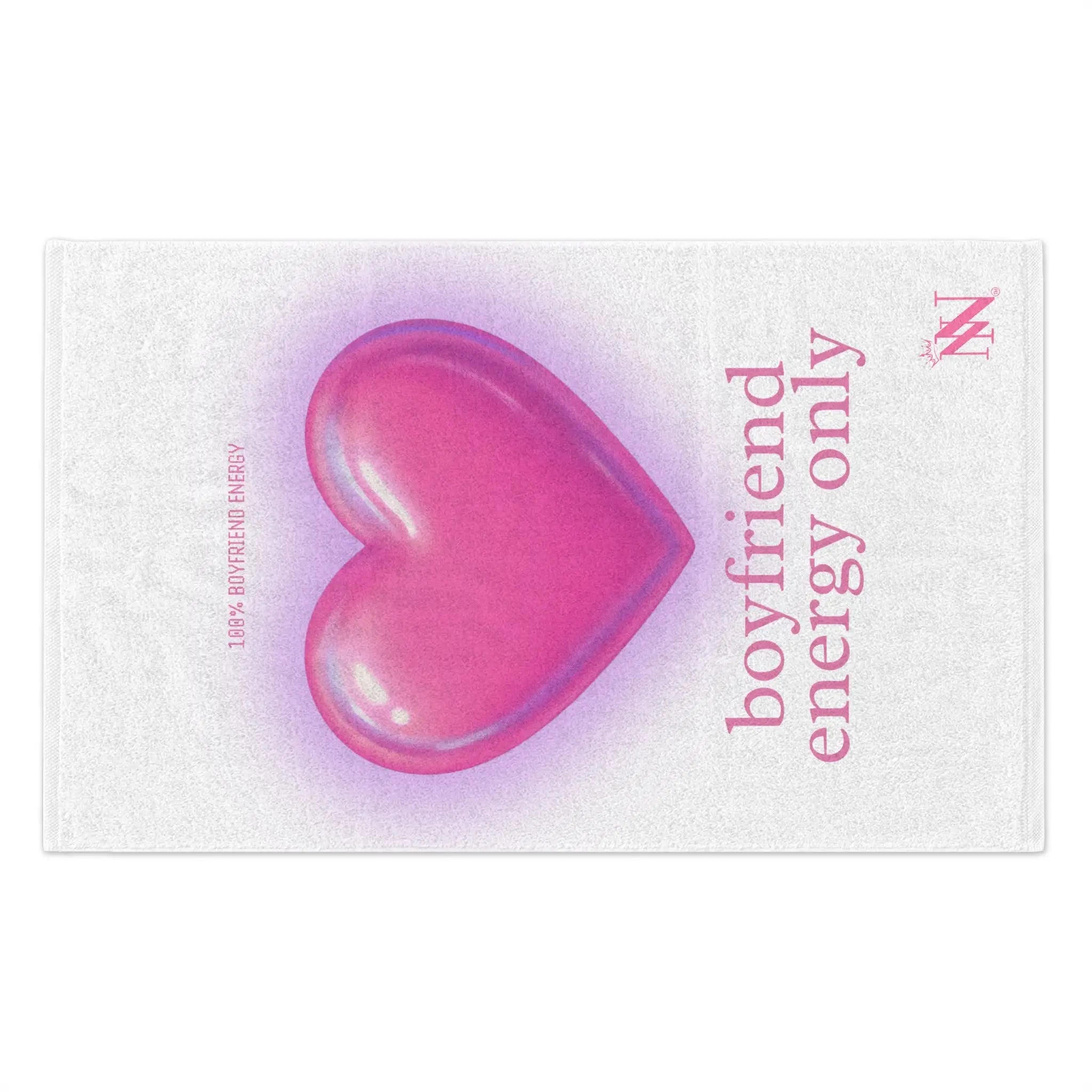 Boyfriend Energy Only | Mix & Match Soft Fun-Flirty Lovers’ Towels