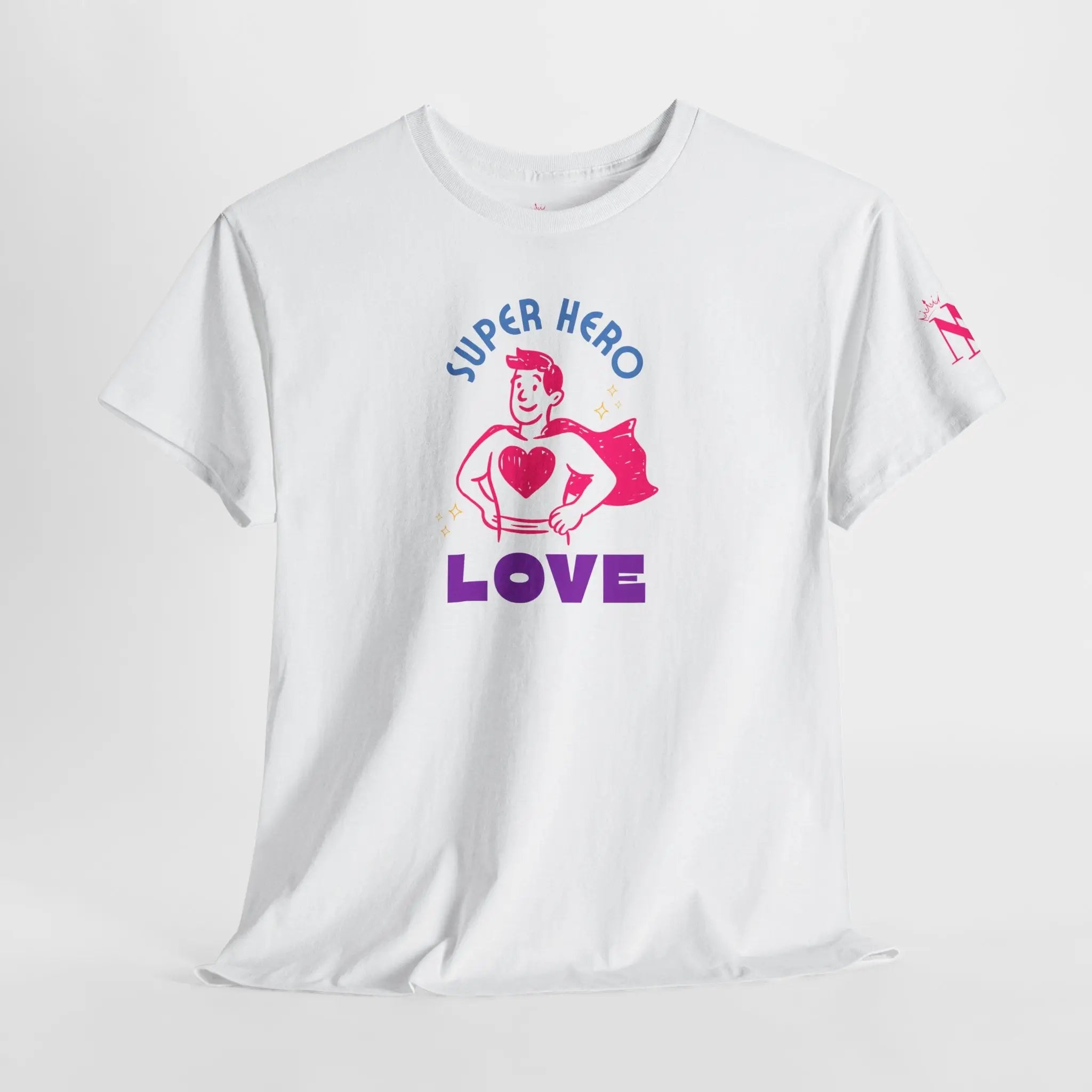 Super Hero Love Cotton T-Shirt
