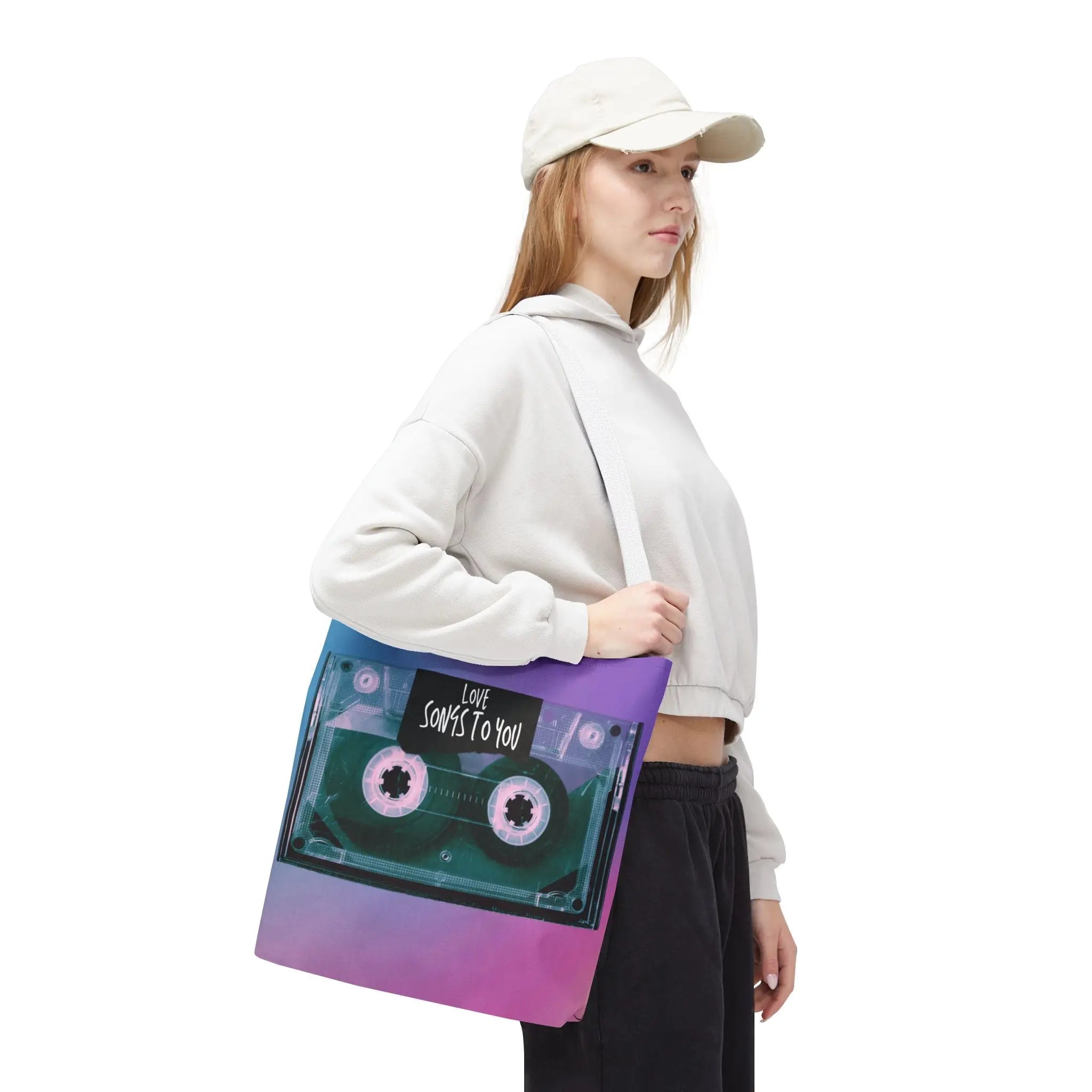 Love Songs to You Cassette Tape Tote Bag