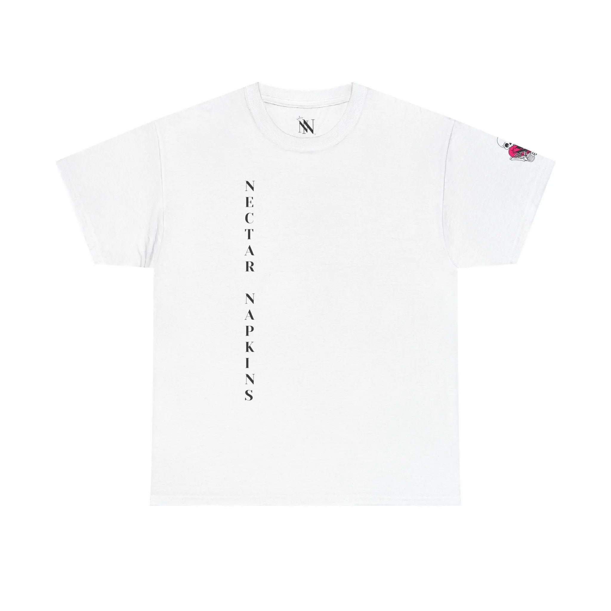 Nectar Napkins Brand White | Fun-Flirty Lovers’ T-Shirts