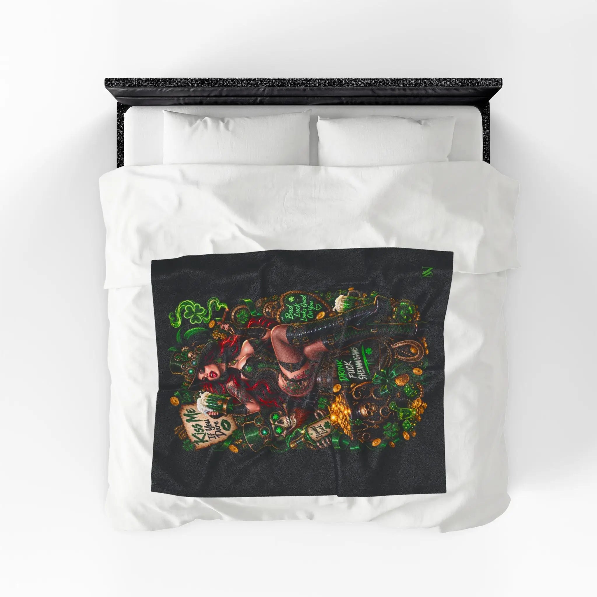 St. Patrick’s Day Wicked Fantasy Lovers’ Blanket