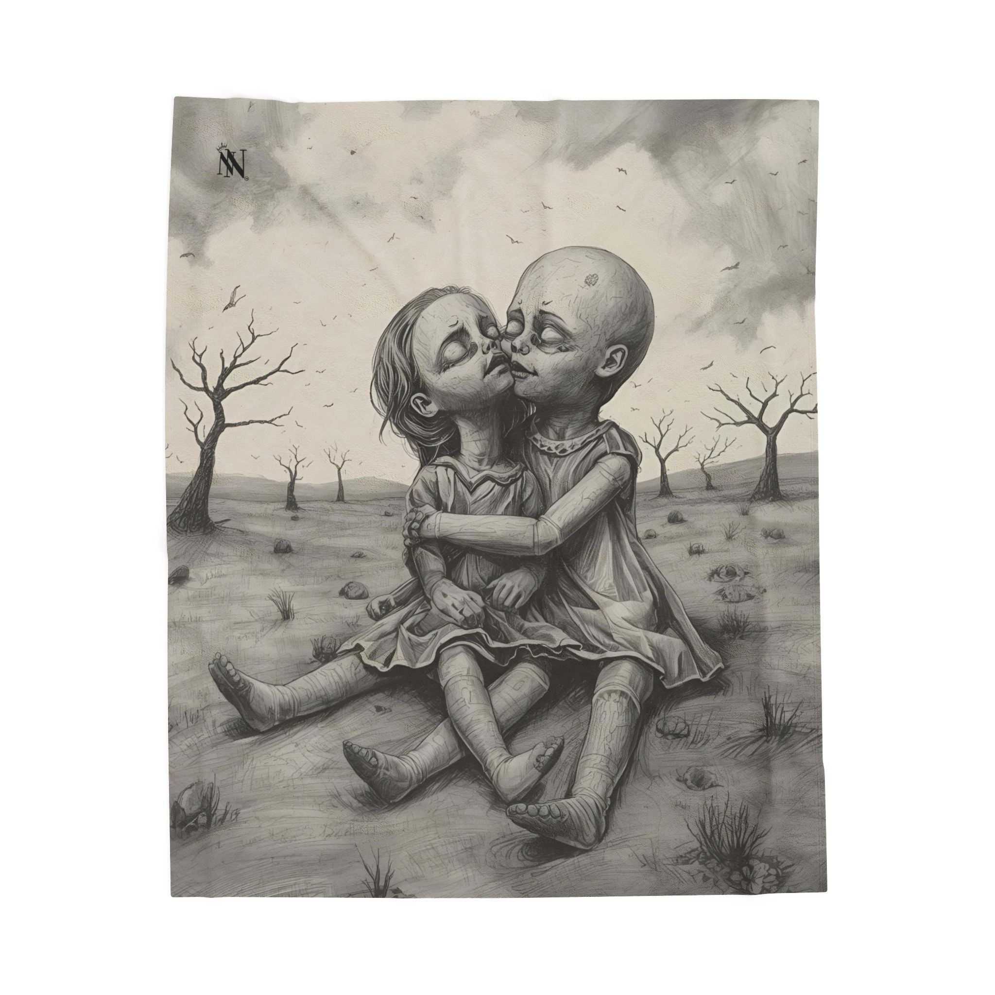 Desolate Love | Mix & Match Velveteen Fun-Flirty Lovers’ Blankets