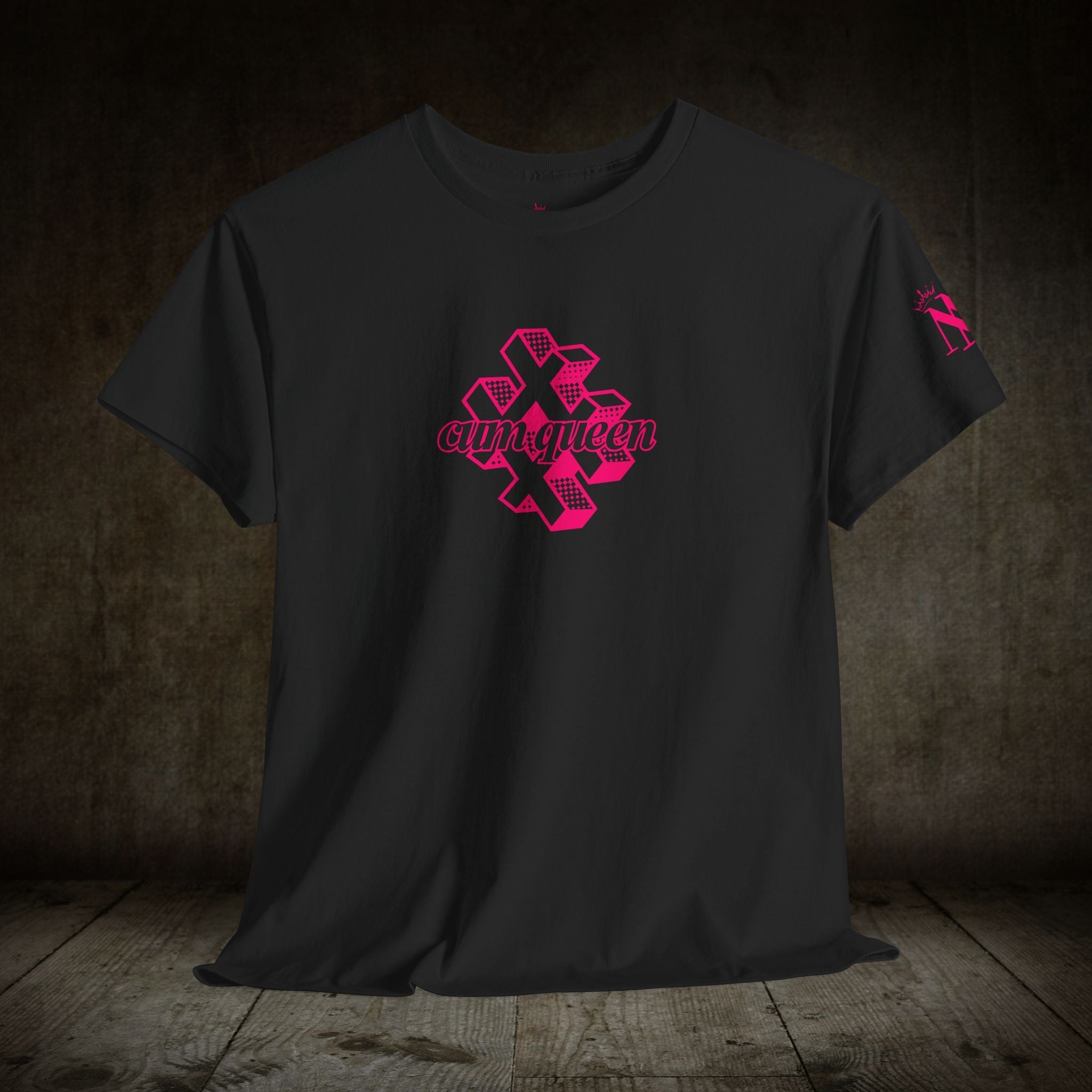 # Cum Queen | Mix & Match Cotton Unisex Fun-Flirty Lovers’ T-Shirts