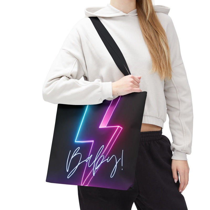 Electric Baby! Graphic | Mix & Match Fun-Flirty Lovers’ Totes