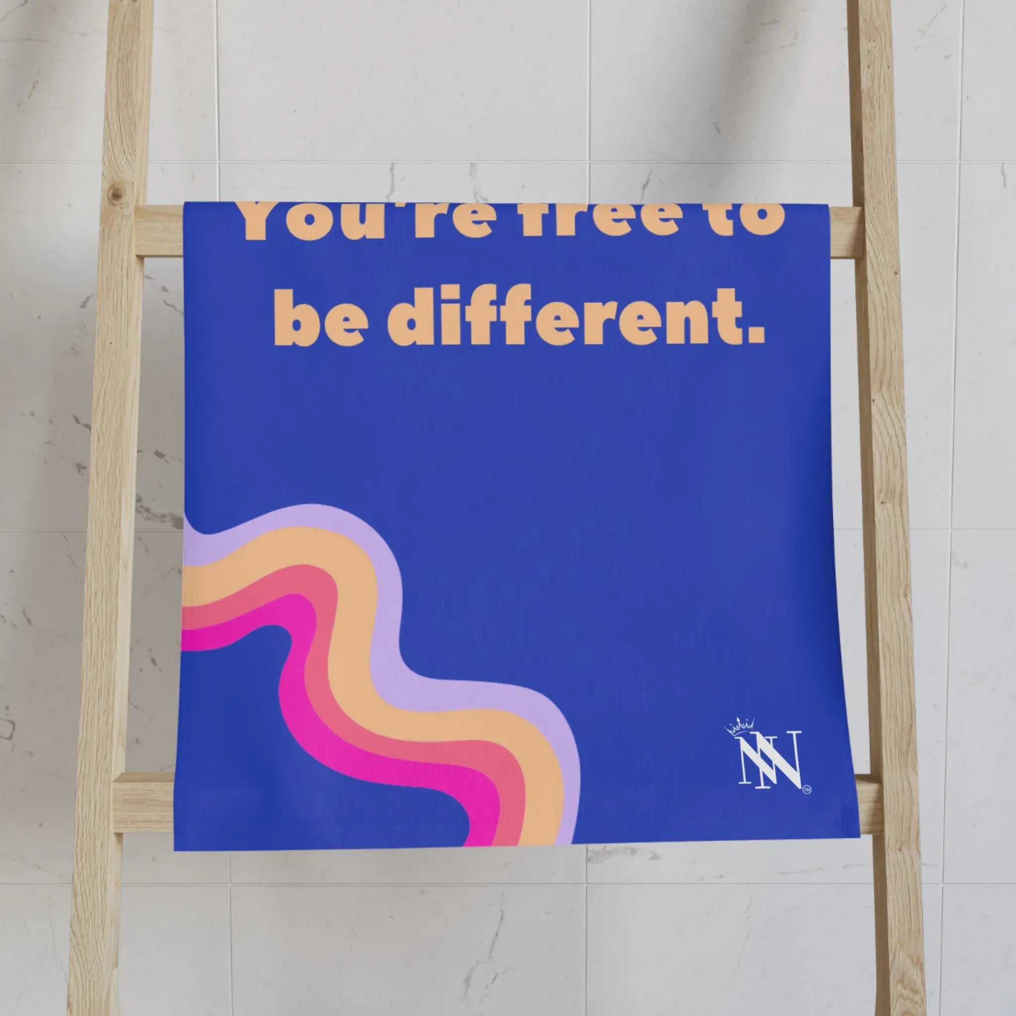 Youâre Free to Be Different Cum Towel