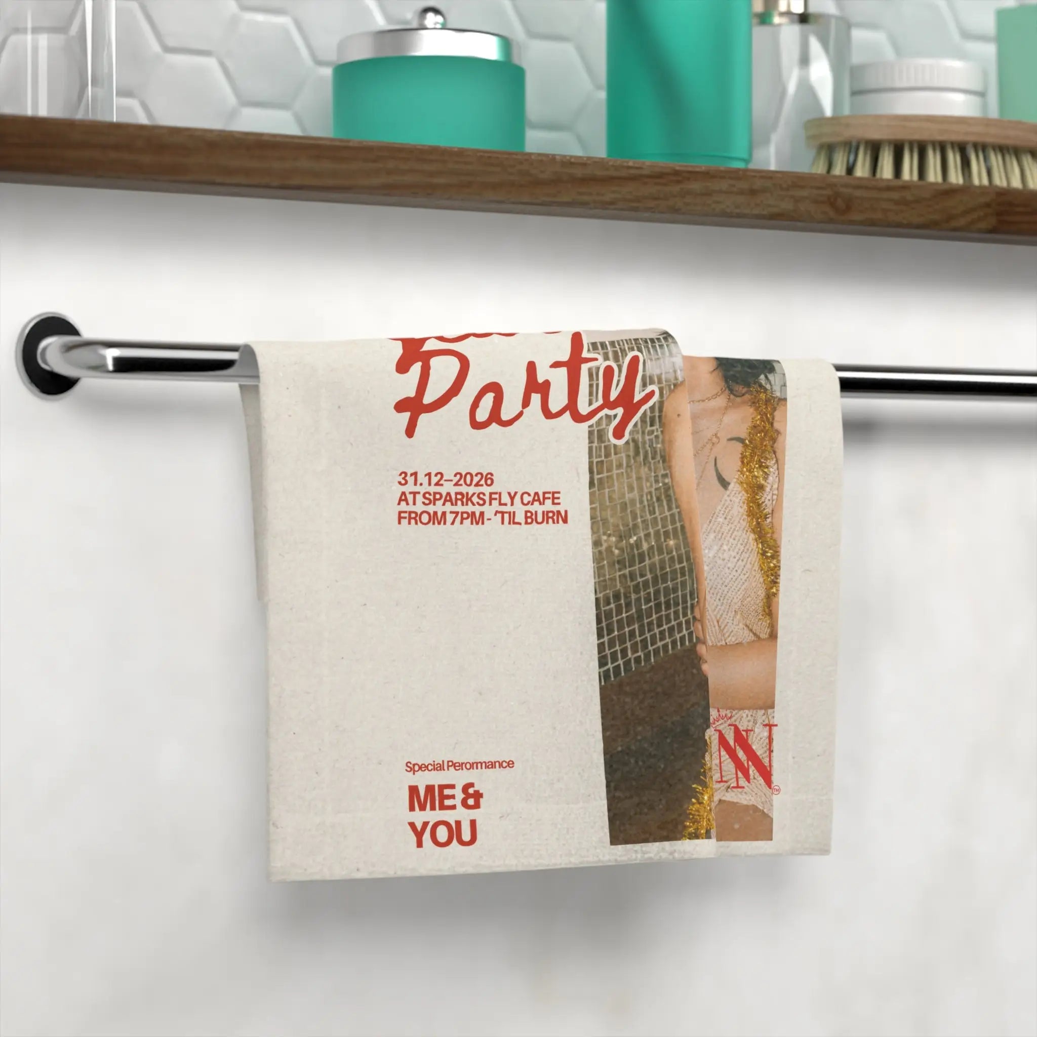 New Year Party | Mix & Match Lils’ Fun-Flirty Lovers’ Towels