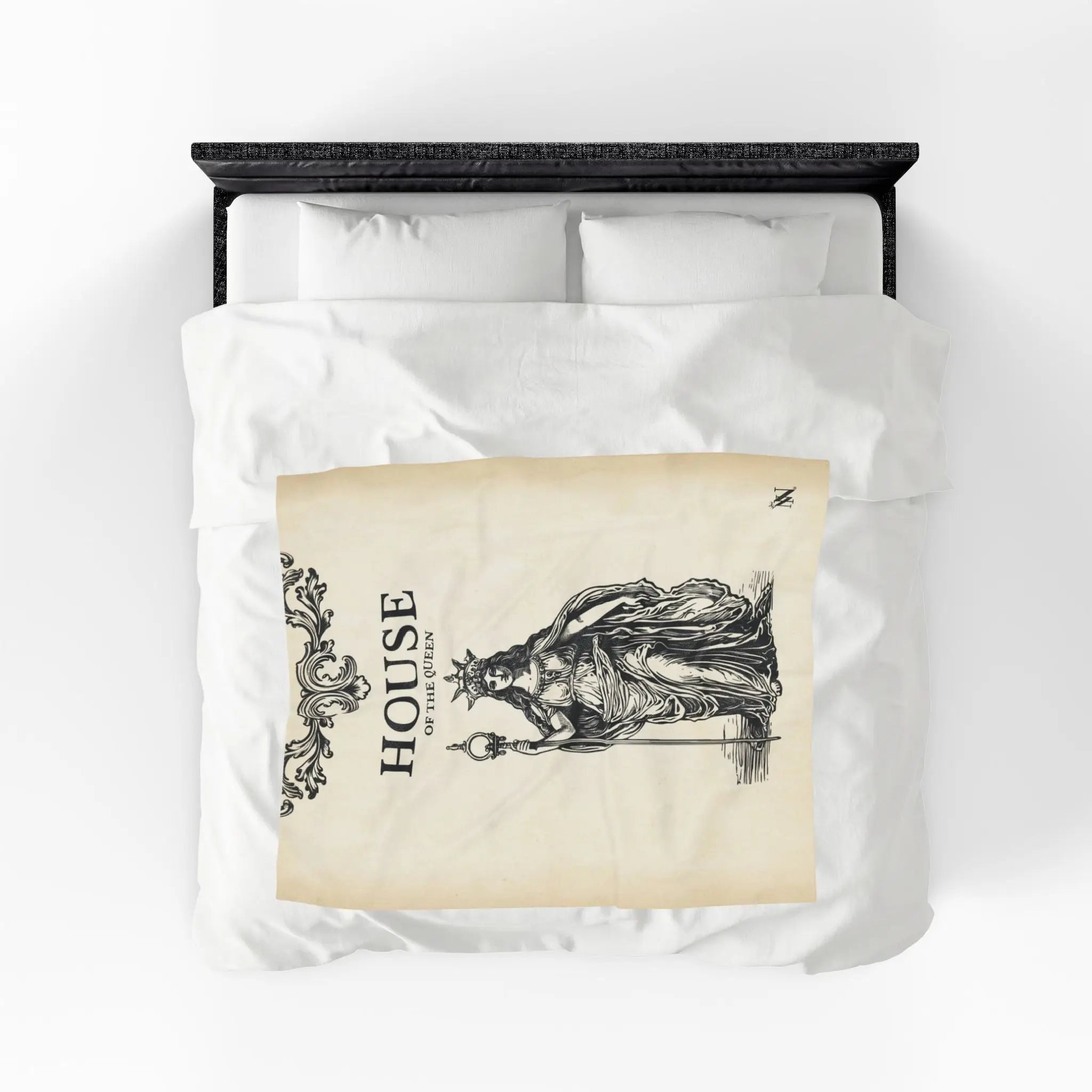 House of the Queen Vintage Blanket