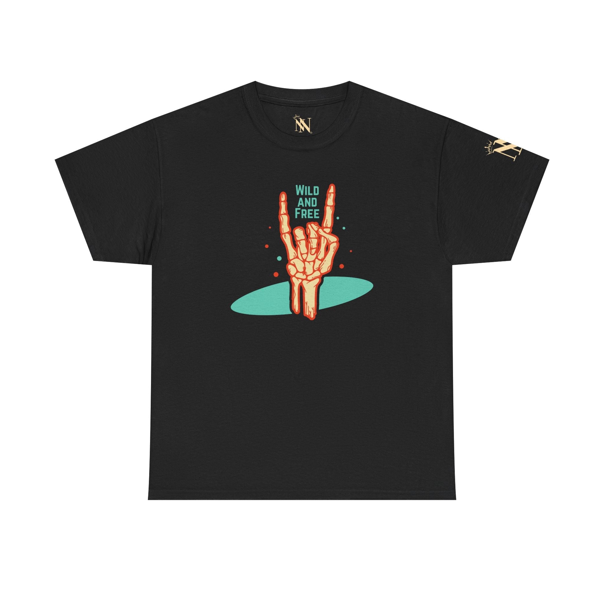 Throwing Horns Wild & Free | Mix & Match Cotton Unisex Fun-Flirty Lovers’ T-Shirts