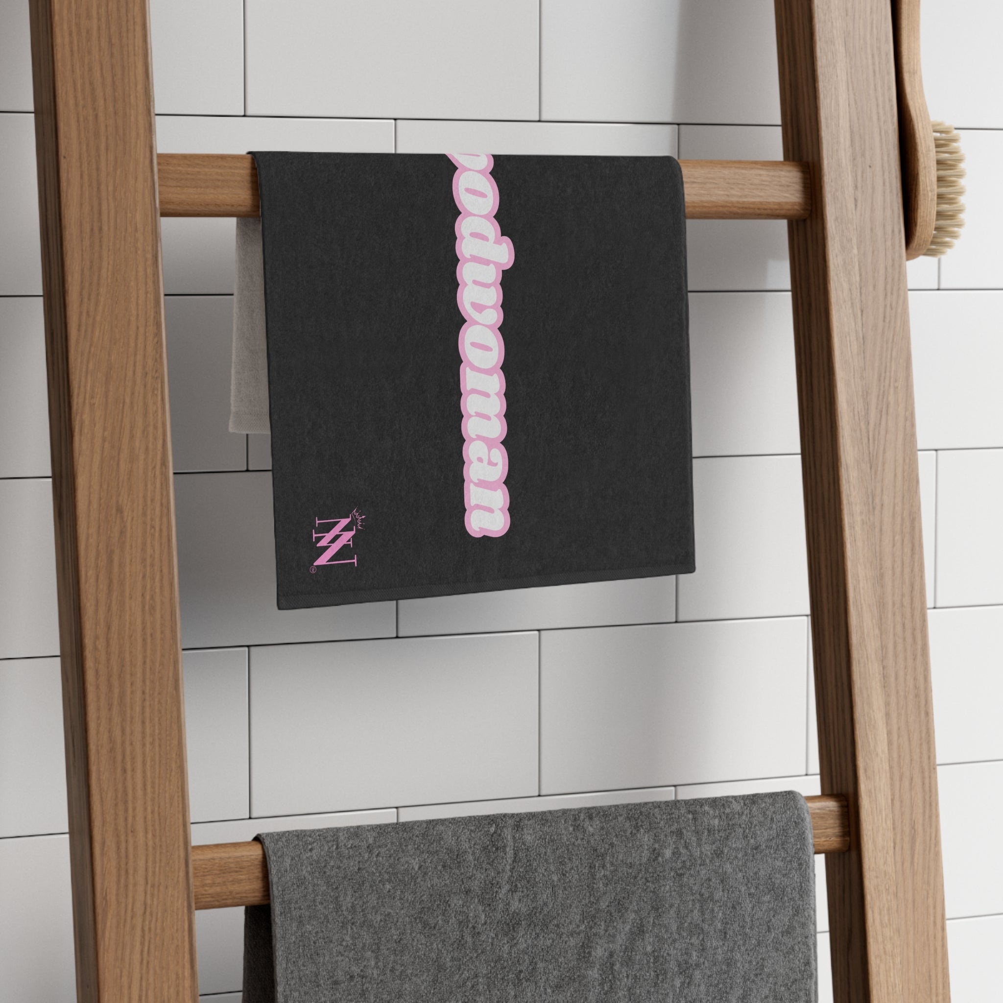 #realgoodwoman Black | Mix & Match Soft Fun-Flirty Loversâ Towels