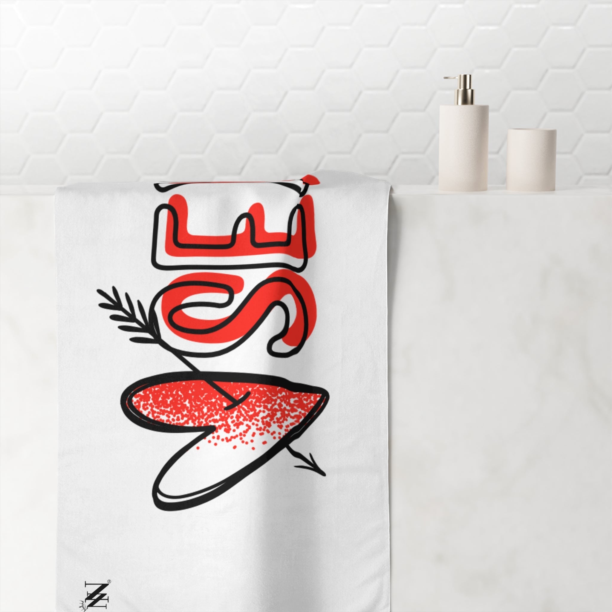 Heart Arrow Sex Big Anal Play Sex Towel