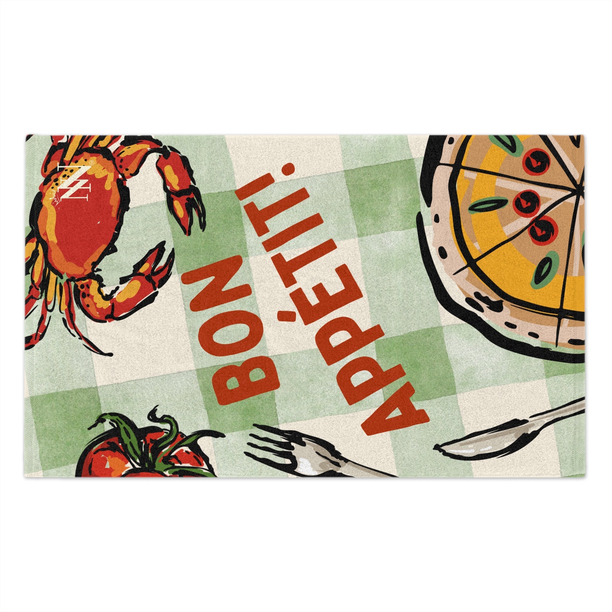 Bon Appetit! | Mix & Match Soft Fun-Flirty Lovers’ Towels
