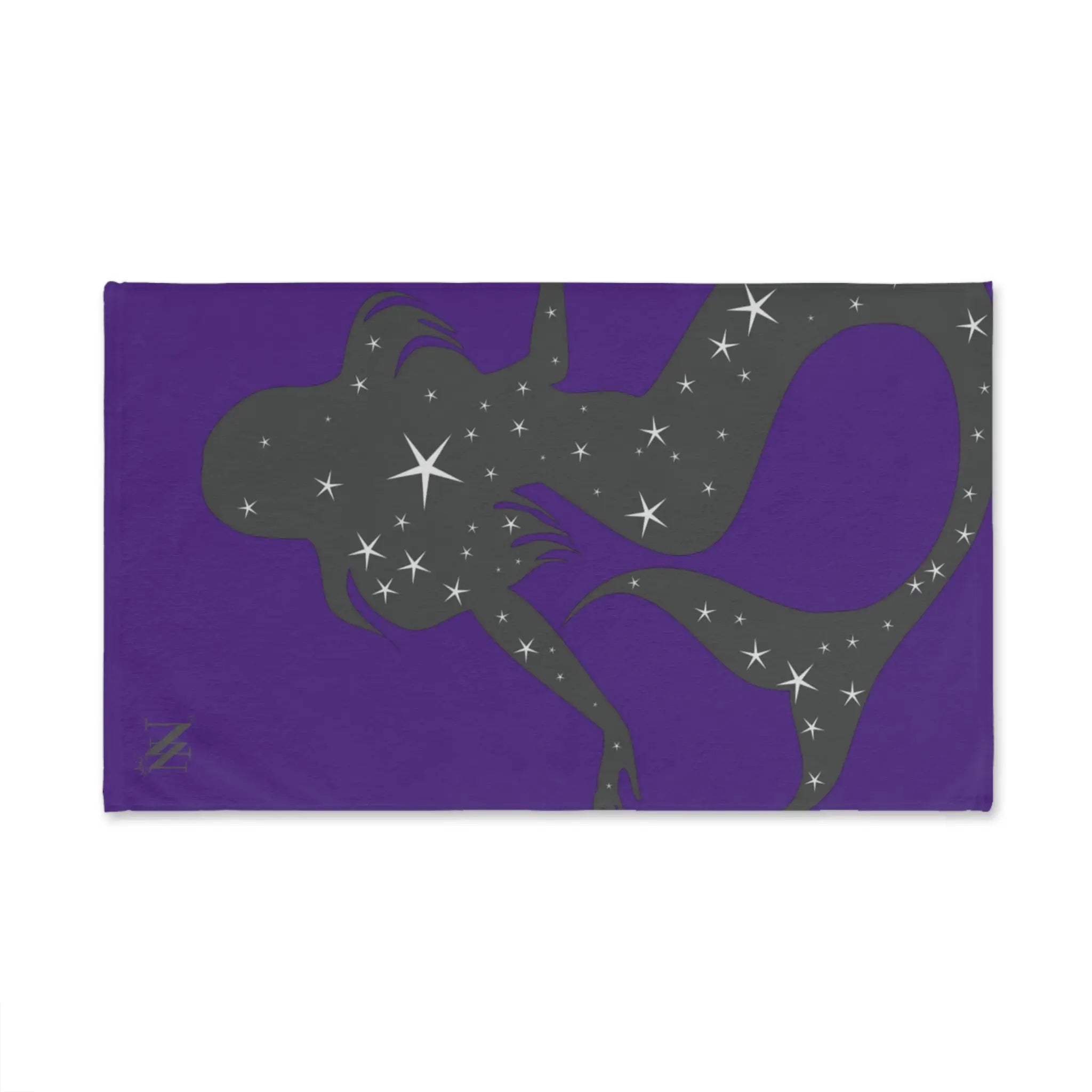 Mermaid Star Purple Cum Towel