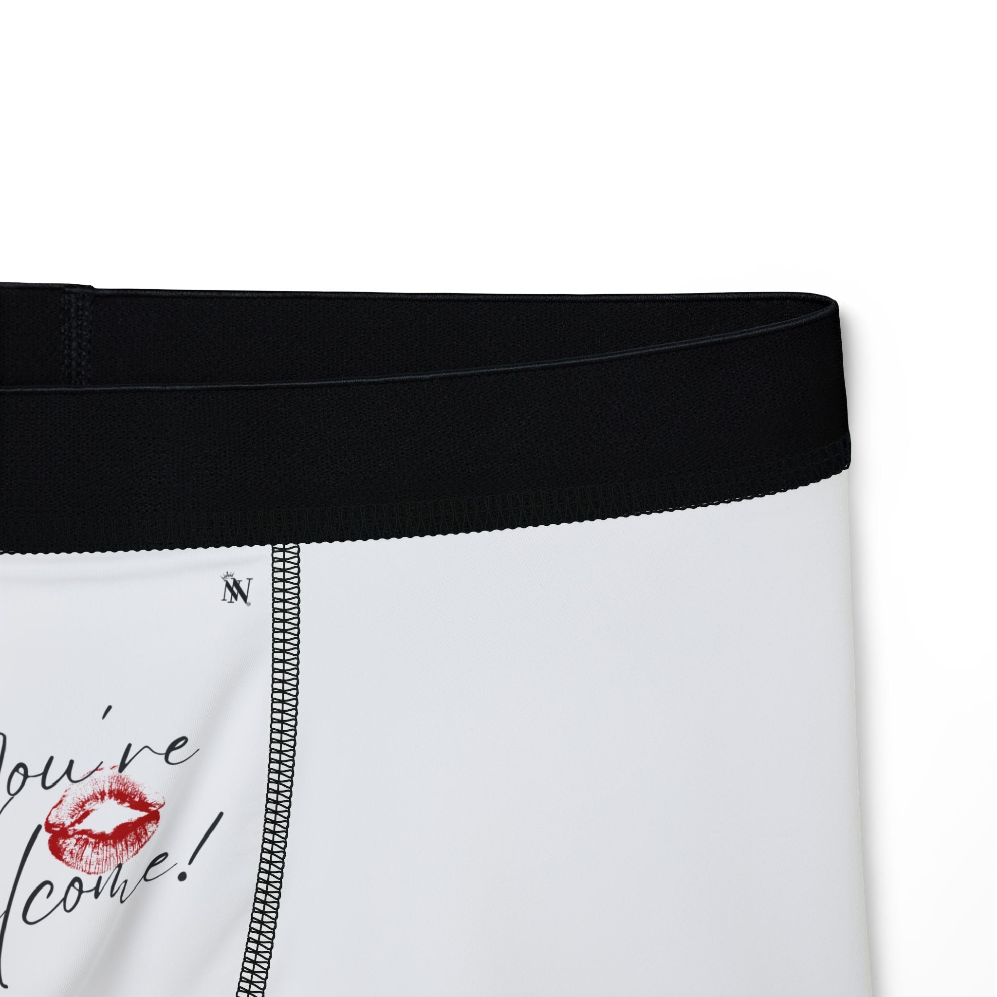 You’re Welcome! with a Kiss Naughty Sex Gifts for Him Men’s Boxer Briefs