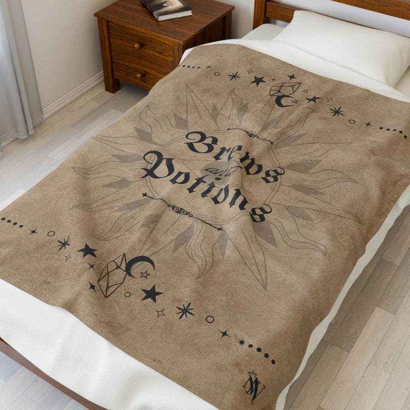 Brews and Potions | Mix & Match Soft Fun-Flirty Lovers’ Blankets