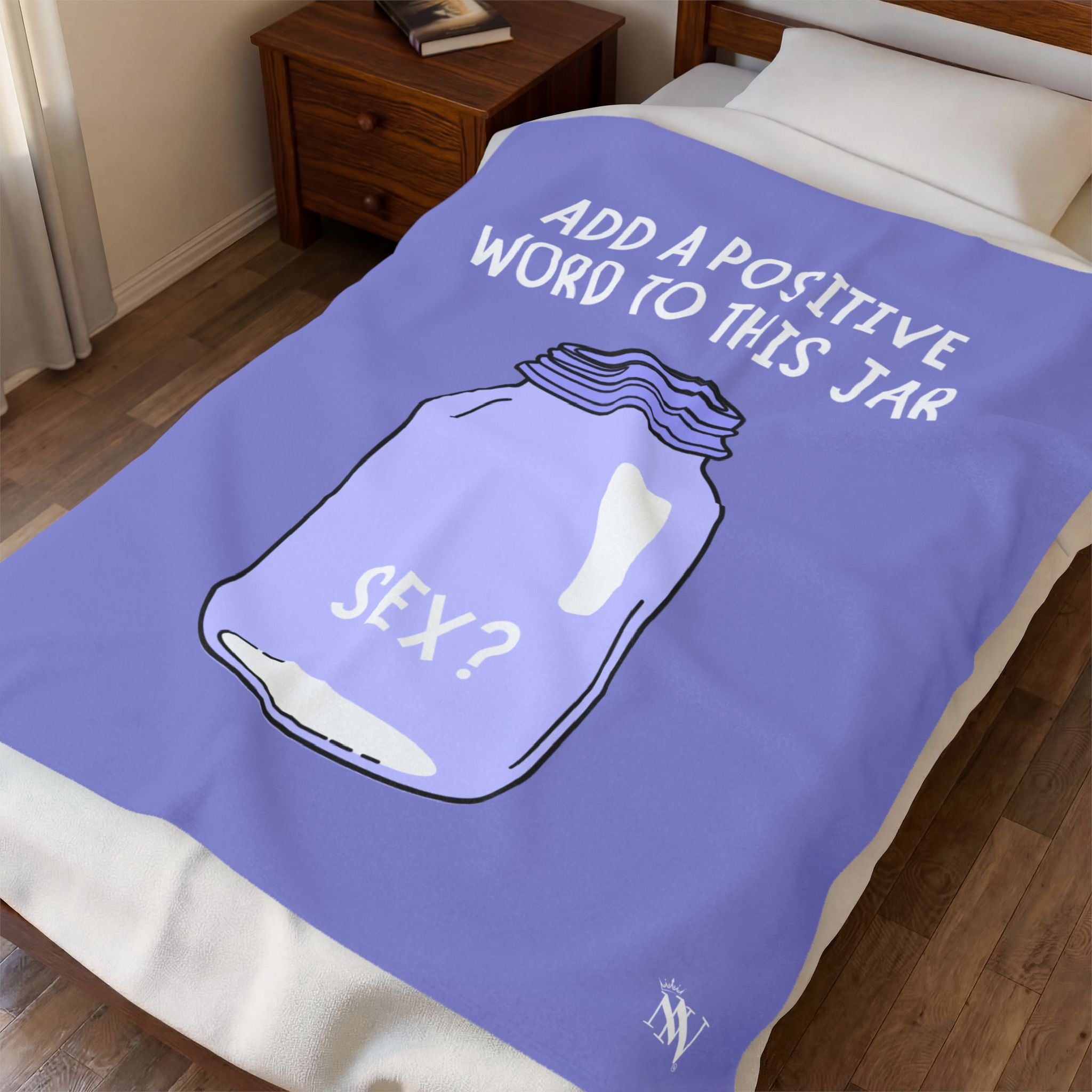 Positive Word Jar Sex? Romantic Sex Gifts Blanket