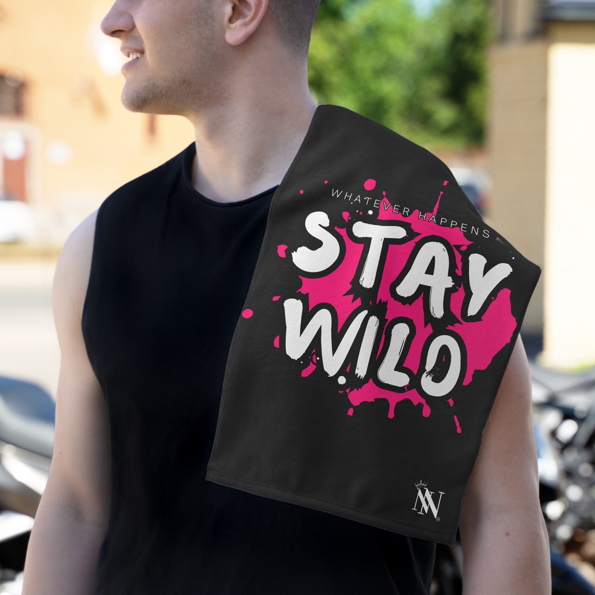 Whatever Happens Stay Wild | Mix & Match Soft Fun-Flirty Lovers’ Towels