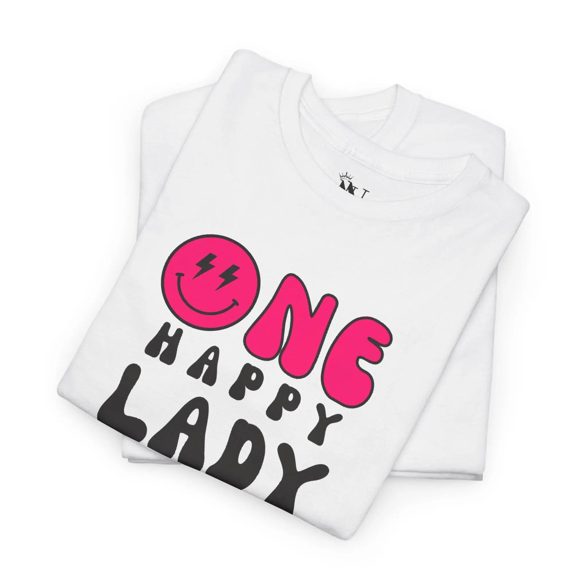 One Happy Lady Emoji | Nectar Napkins Fun-Flirty Loversā T-Shirts