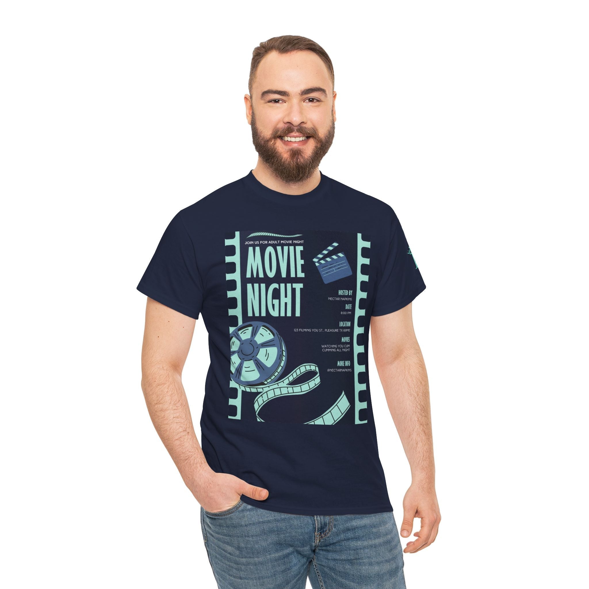 Adult Movie Night | Mix & Match 100% Cotton Unisex Fun-Flirty Lovers’ Tees