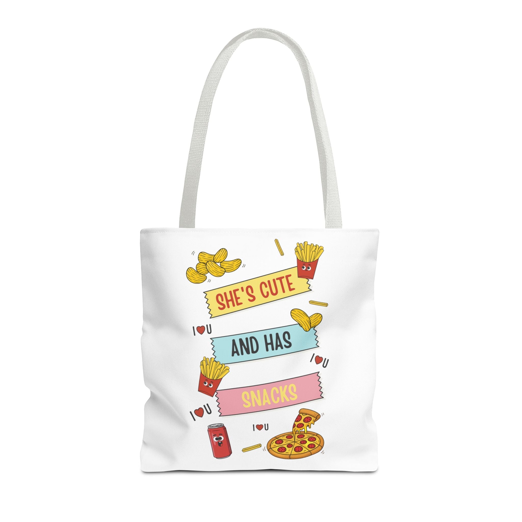 She’s Cute and Has Snacks | Mix & Match Fun-Flirty Lovers’ Totes